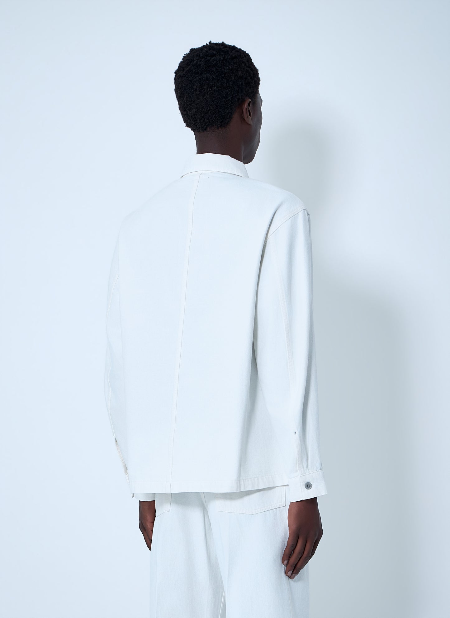 Lemaire Men Cotton Twill Overshirt LEMAIRE