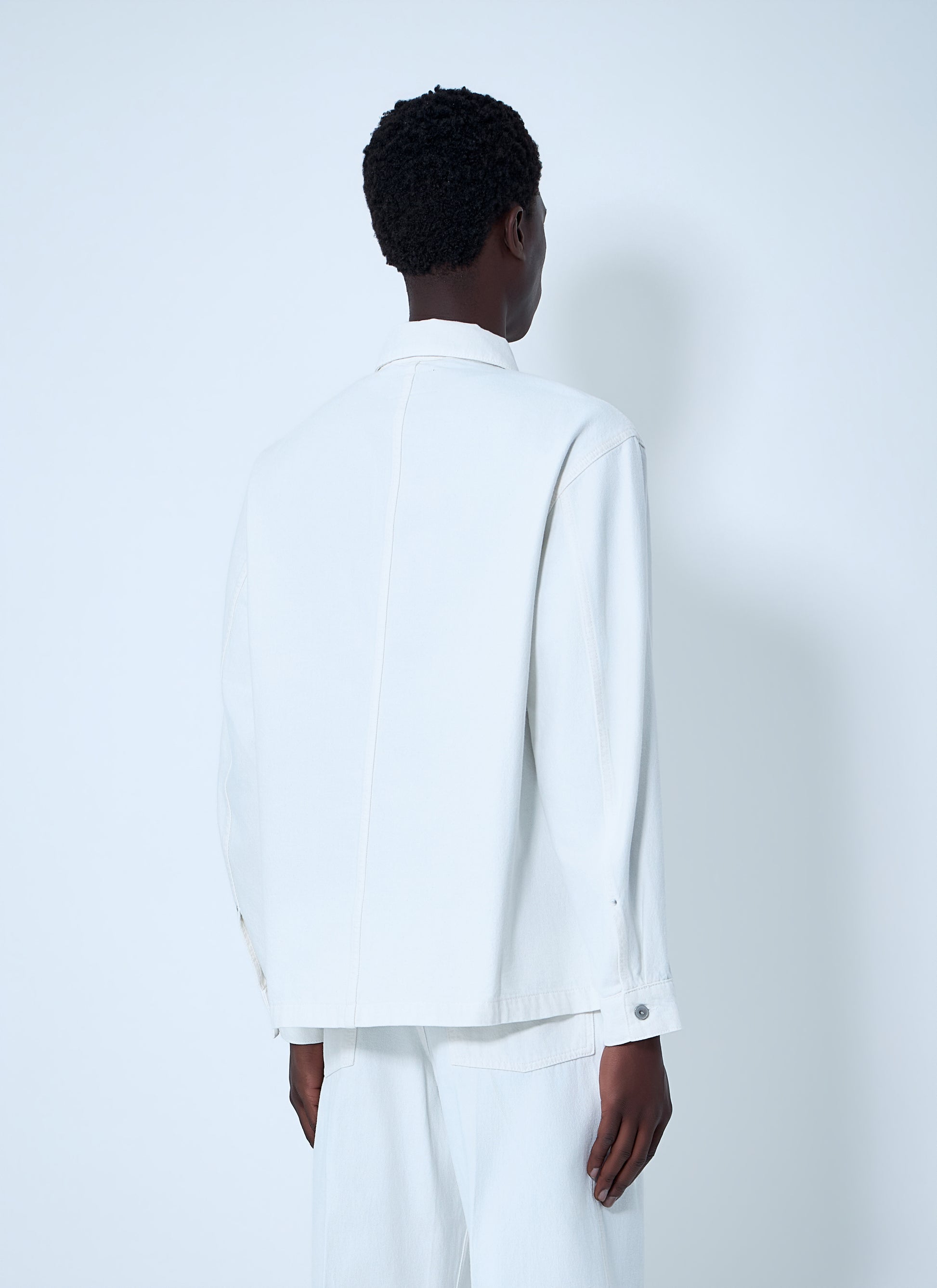 Lemaire Men Cotton Twill Overshirt LEMAIRE