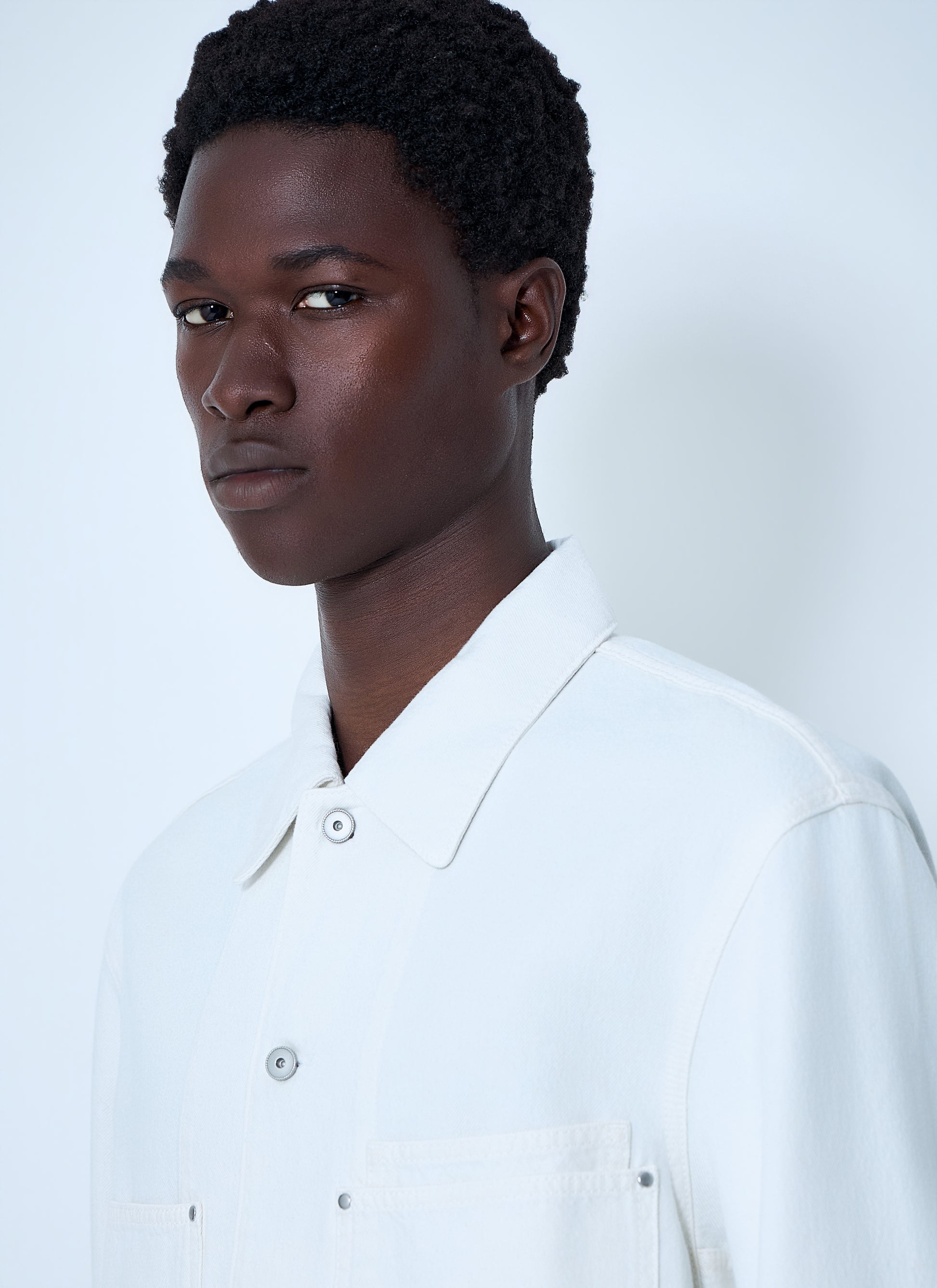 Lemaire Men Cotton Twill Overshirt LEMAIRE