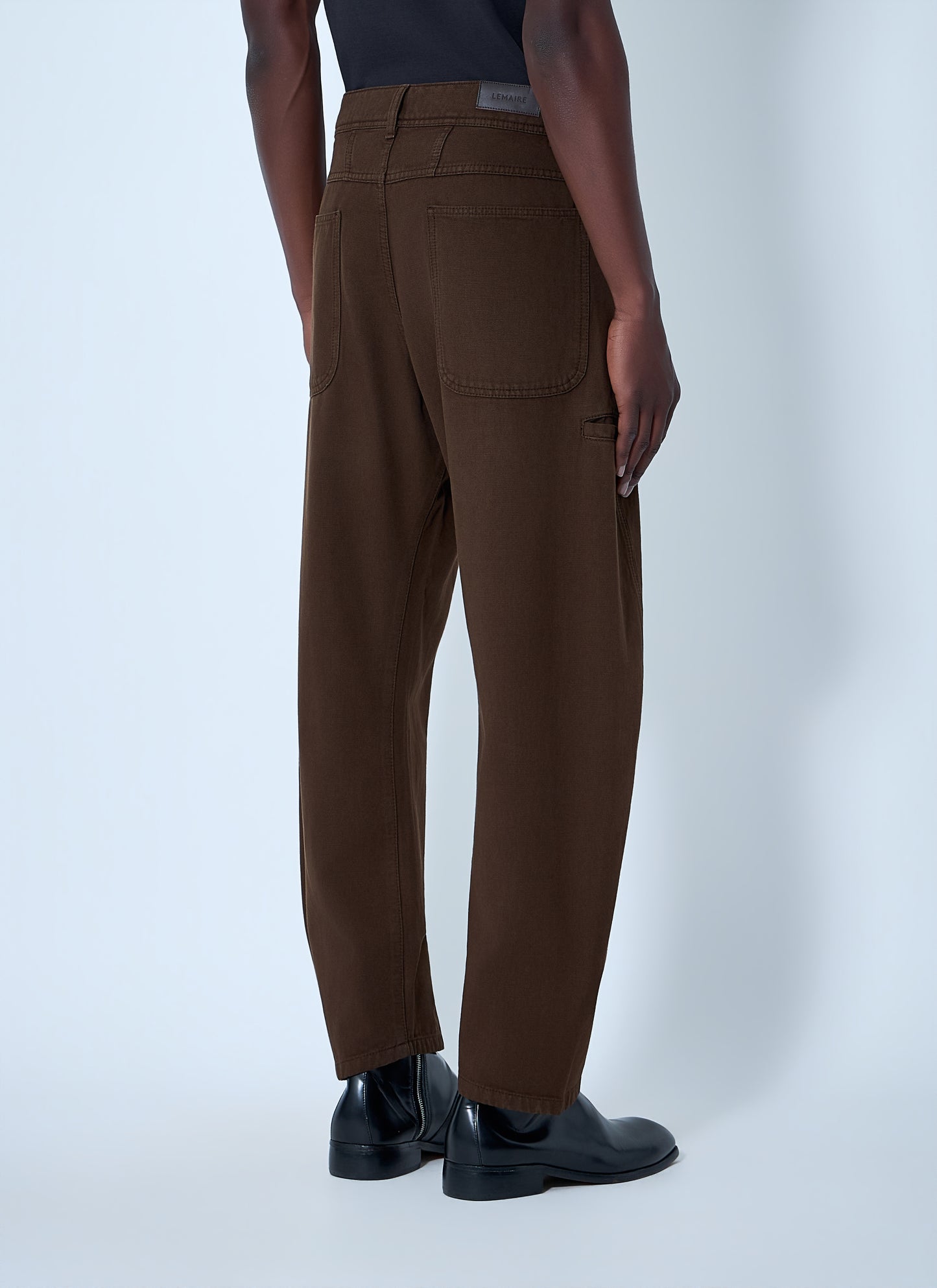 Lemaire Men Wide-Leg Denim Trousers LEMAIRE