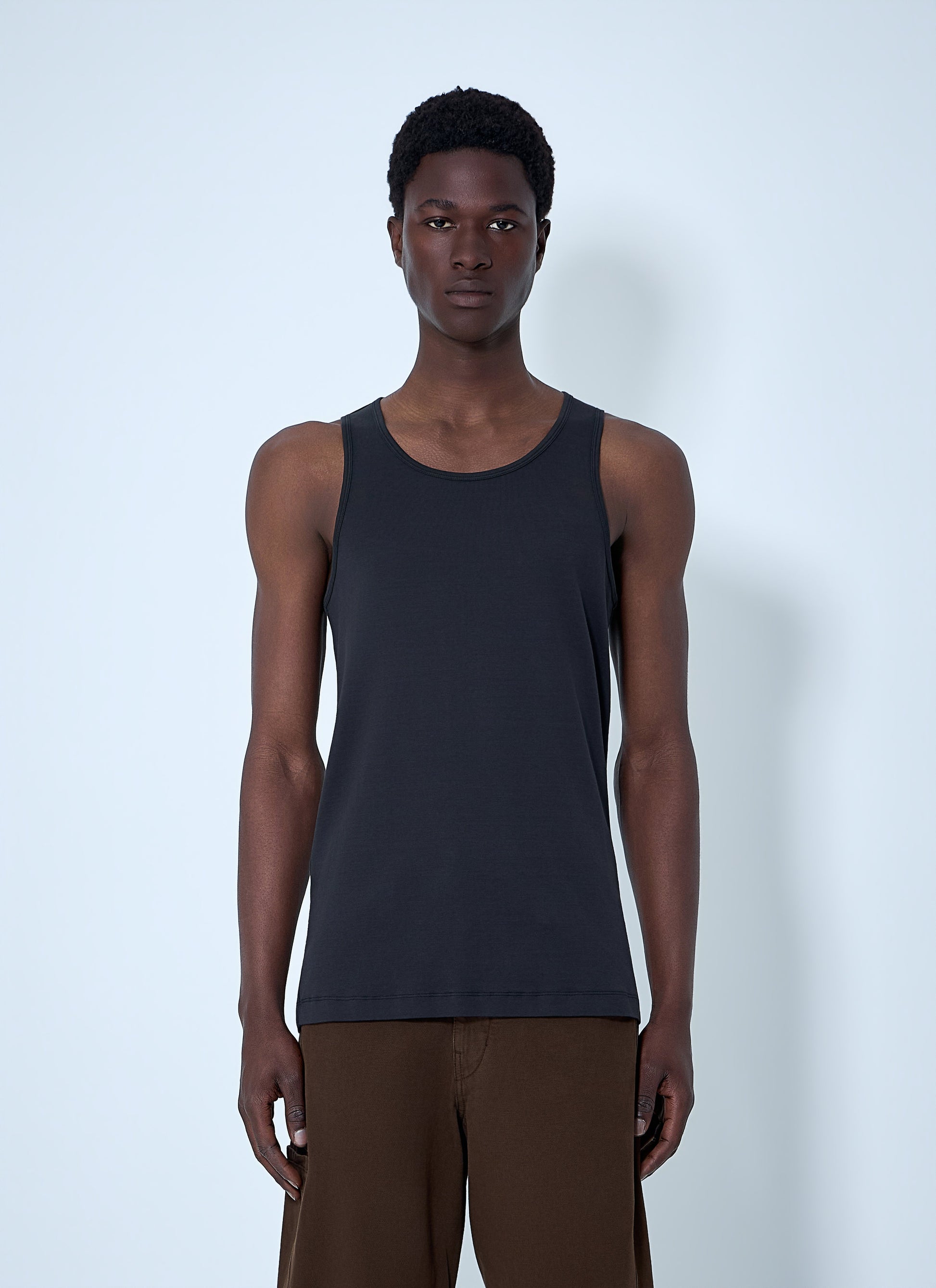 Lemaire Men Cotton Jersey Tank Top LEMAIRE