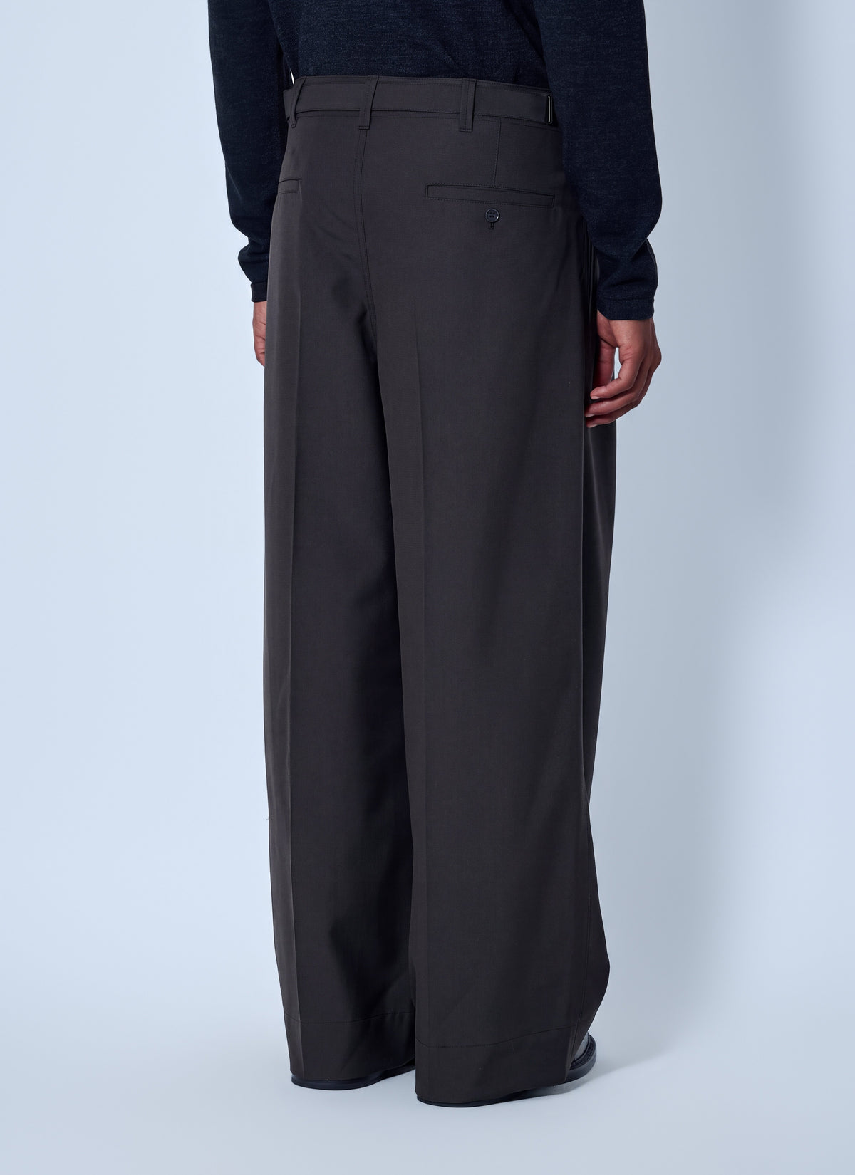Lemaire Men Single Pleat Tailored Pants LEMAIRE