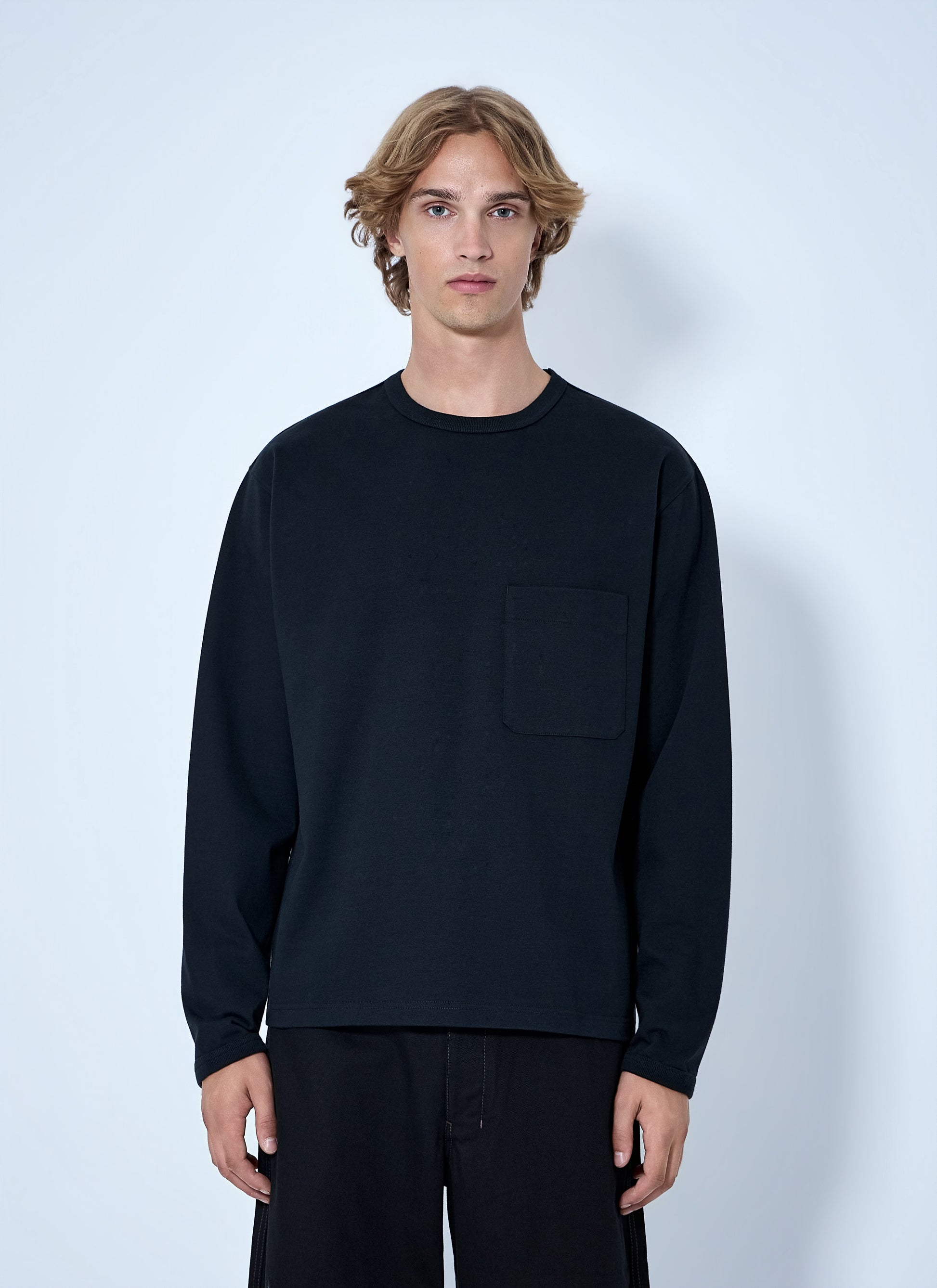 Lemaire Men Boxy Long Sleeve Tee LEMAIRE