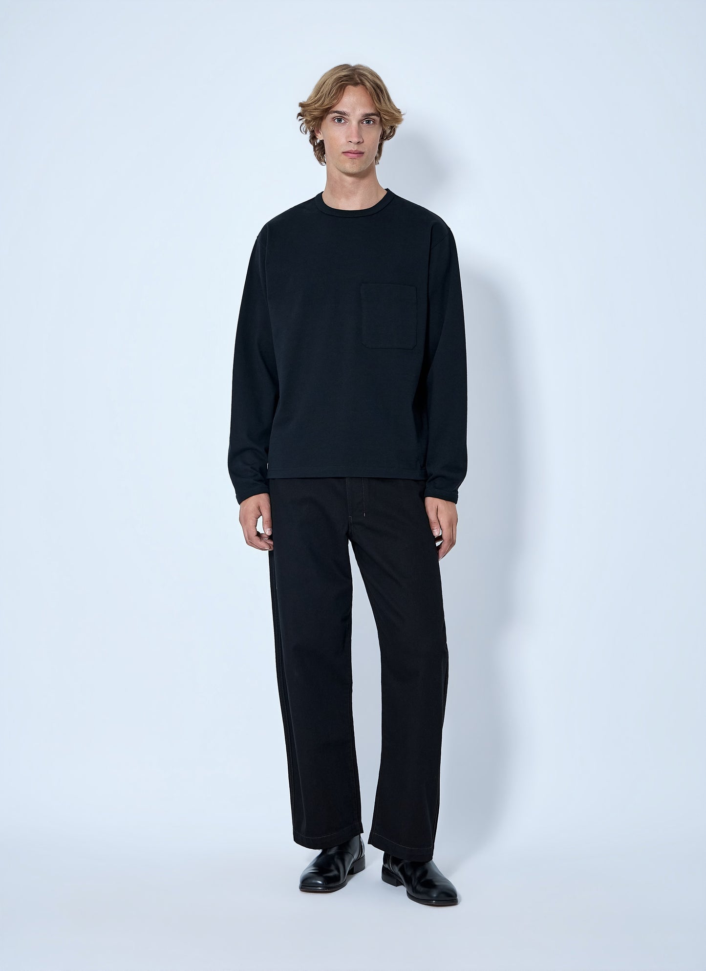 Lemaire Men Boxy Long Sleeve Tee LEMAIRE