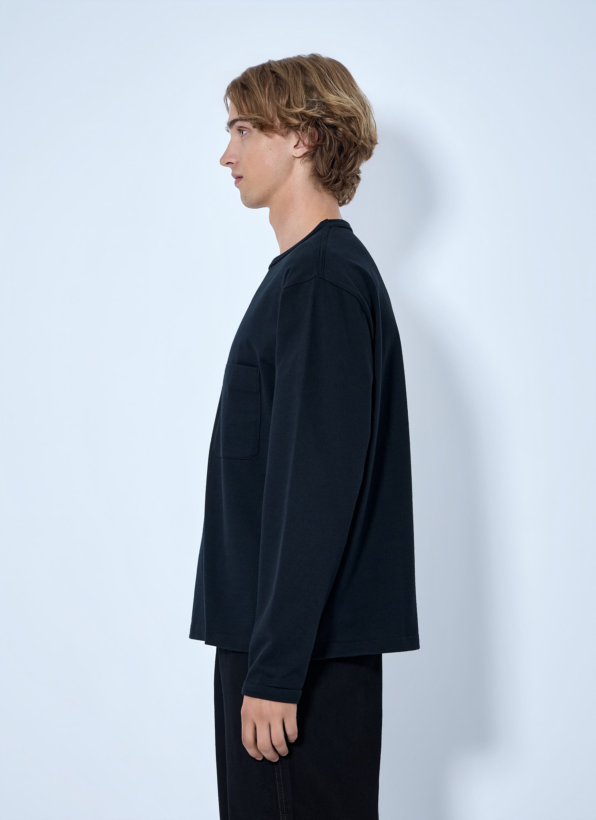 Lemaire Men Boxy Long Sleeve Tee LEMAIRE
