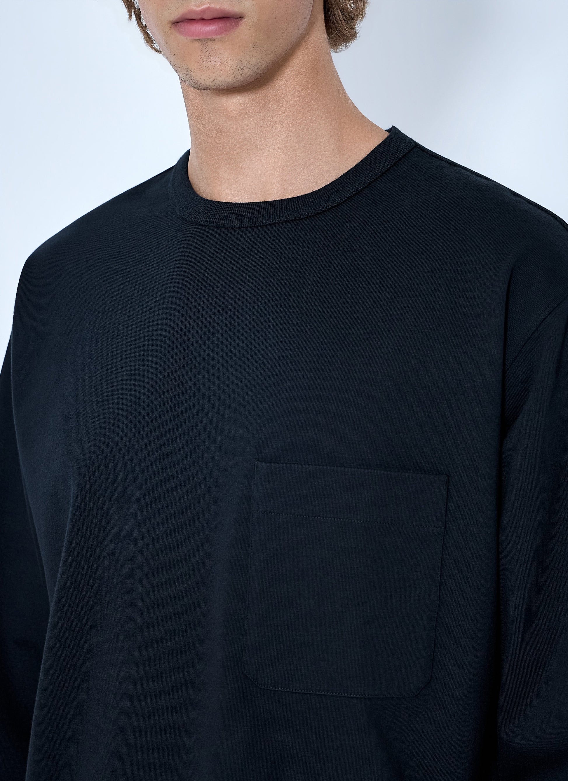 Lemaire Men Boxy Long Sleeve Tee LEMAIRE