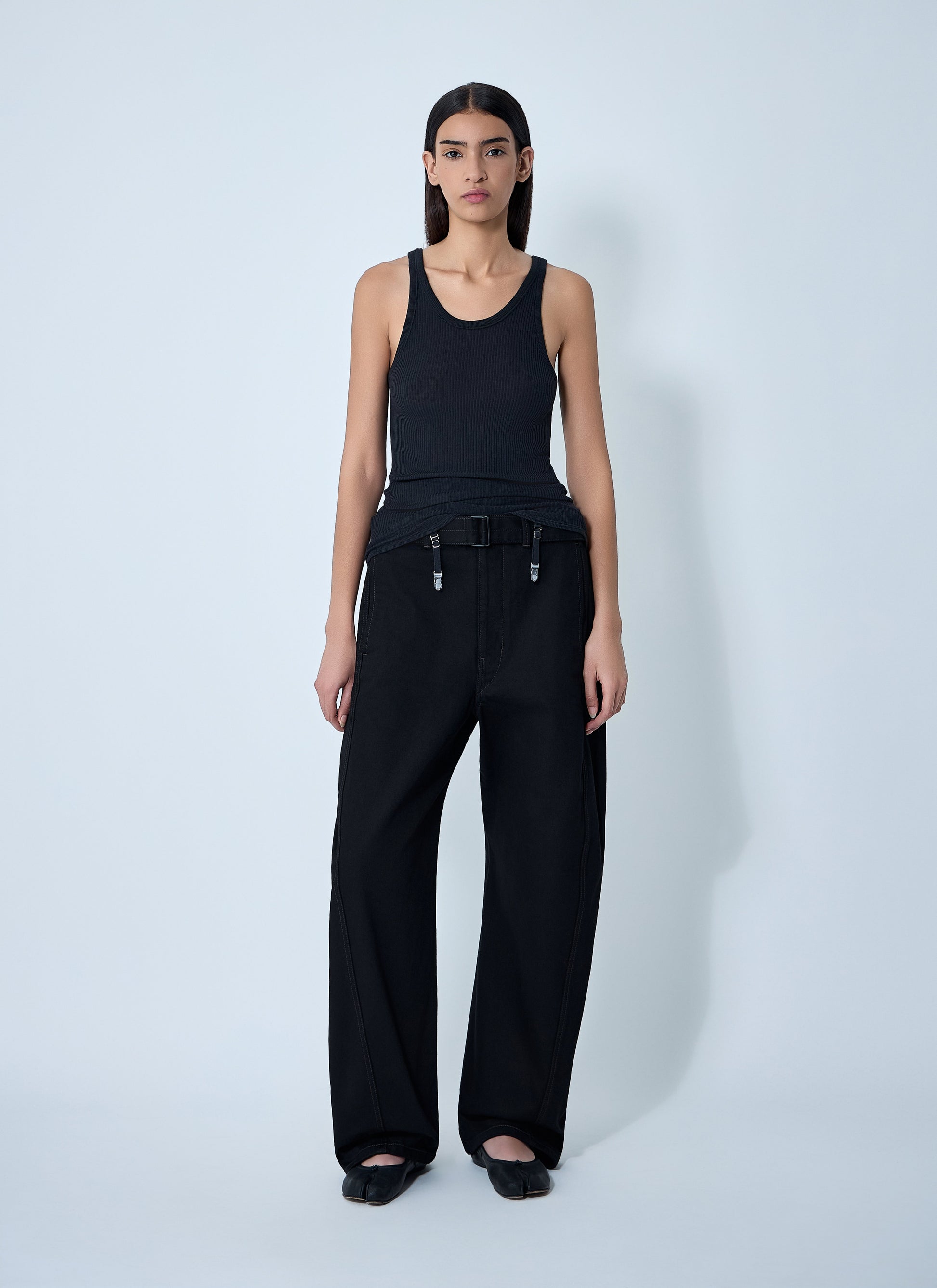 Lemaire Women Suspenders Tank Top LEMAIRE