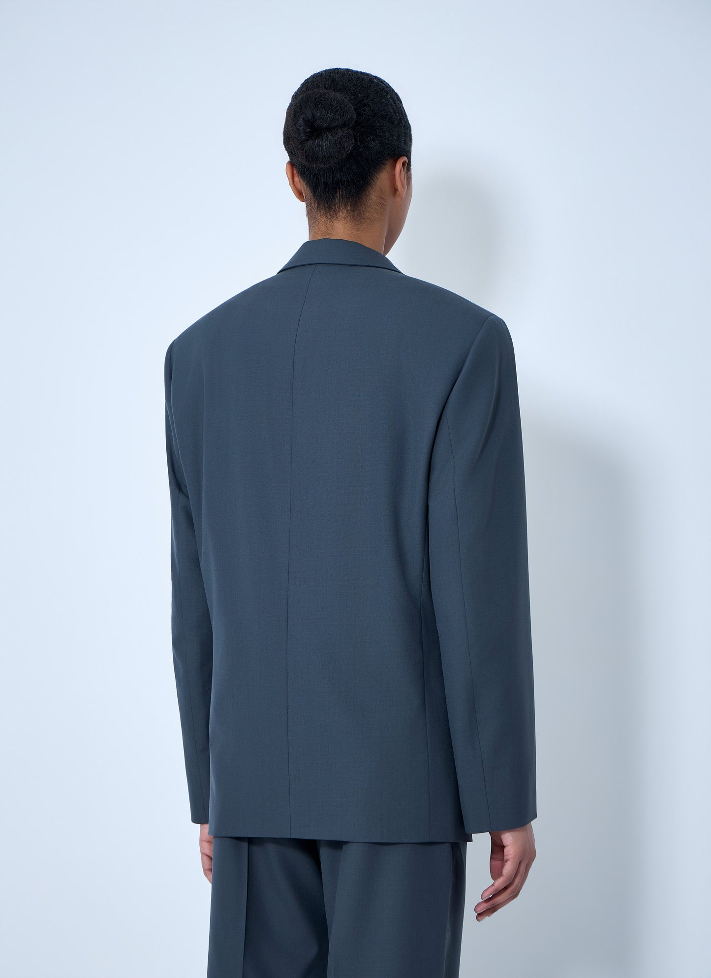 Lemaire Women Double-Breasted Wool Suit Blazer LEMAIRE