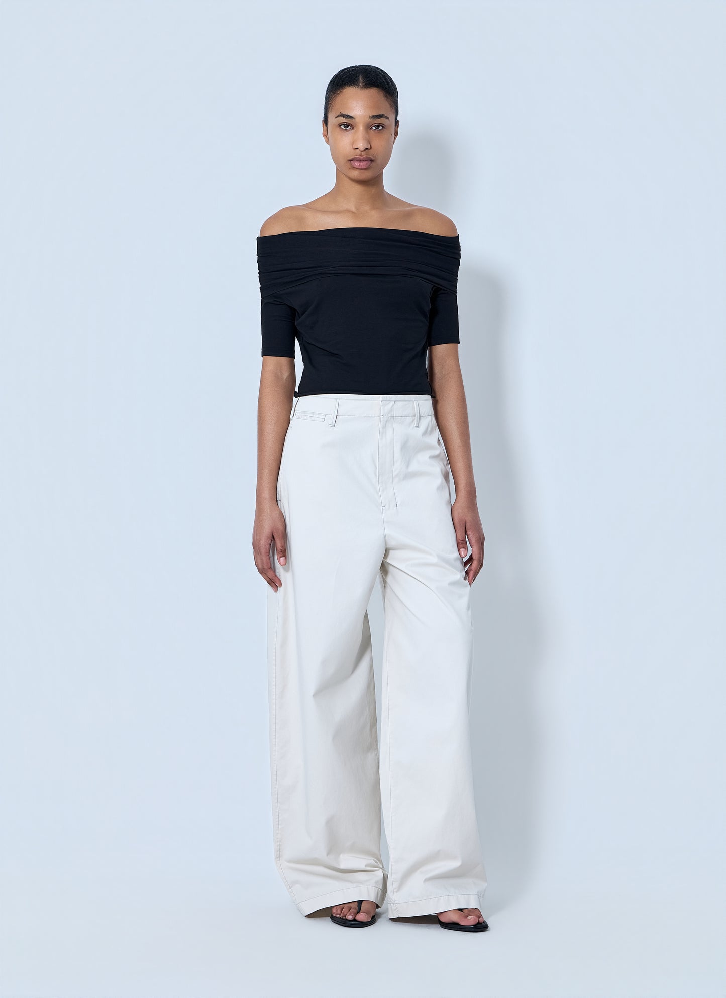 Lemaire Women Wide-Leg Tailored Trousers LEMAIRE