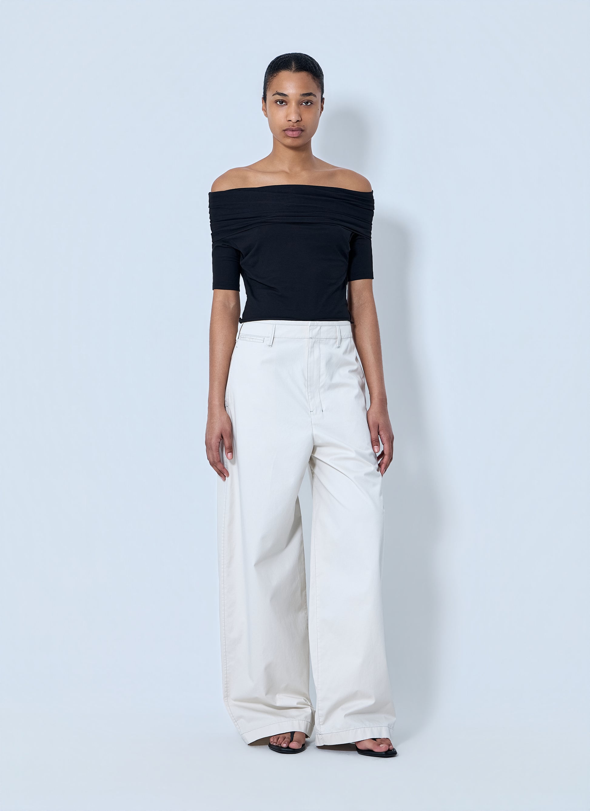 Lemaire Women Wide-Leg Tailored Trousers LEMAIRE