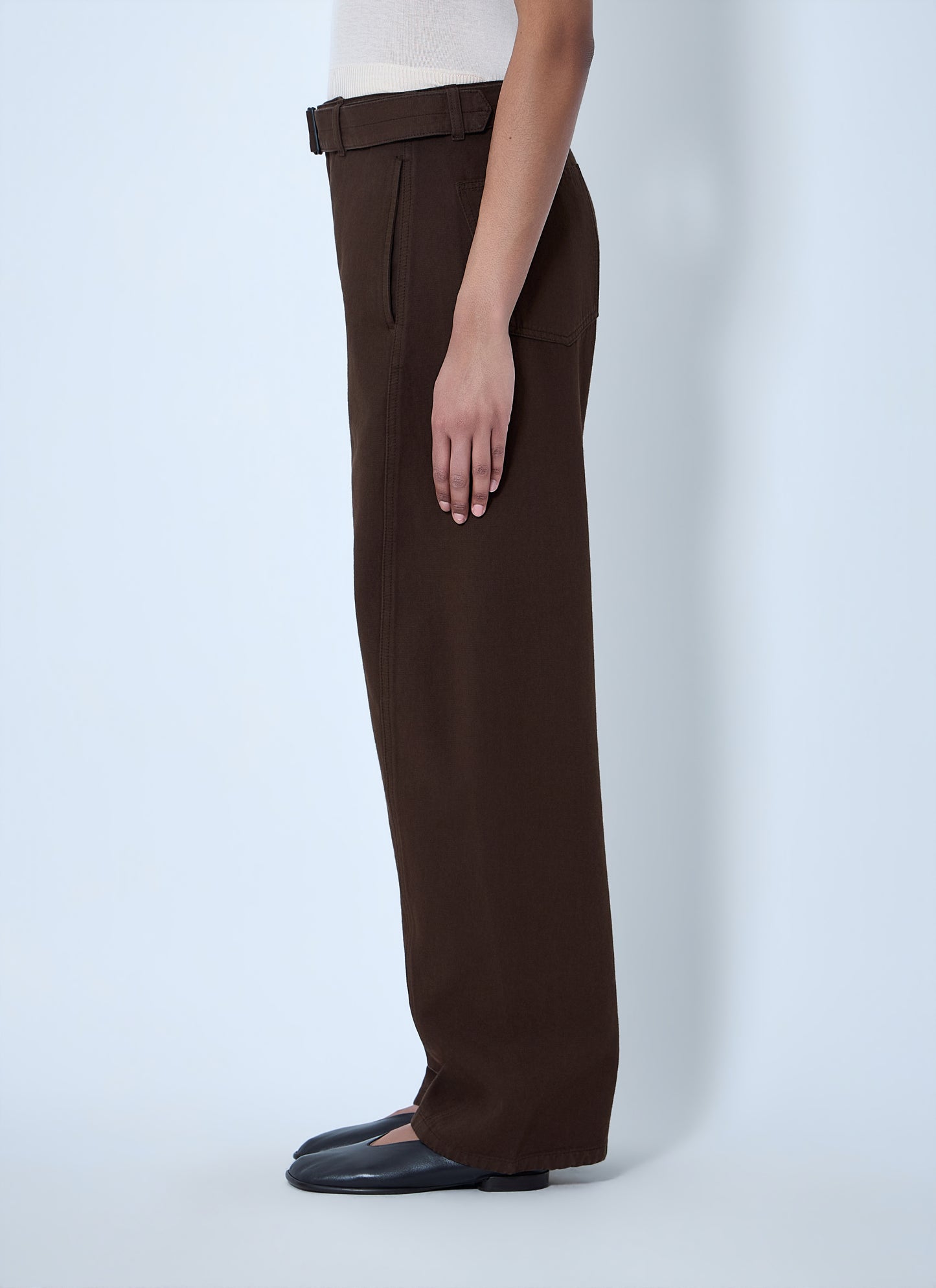 Lemaire Women Wide-Leg Tailored Trousers LEMAIRE