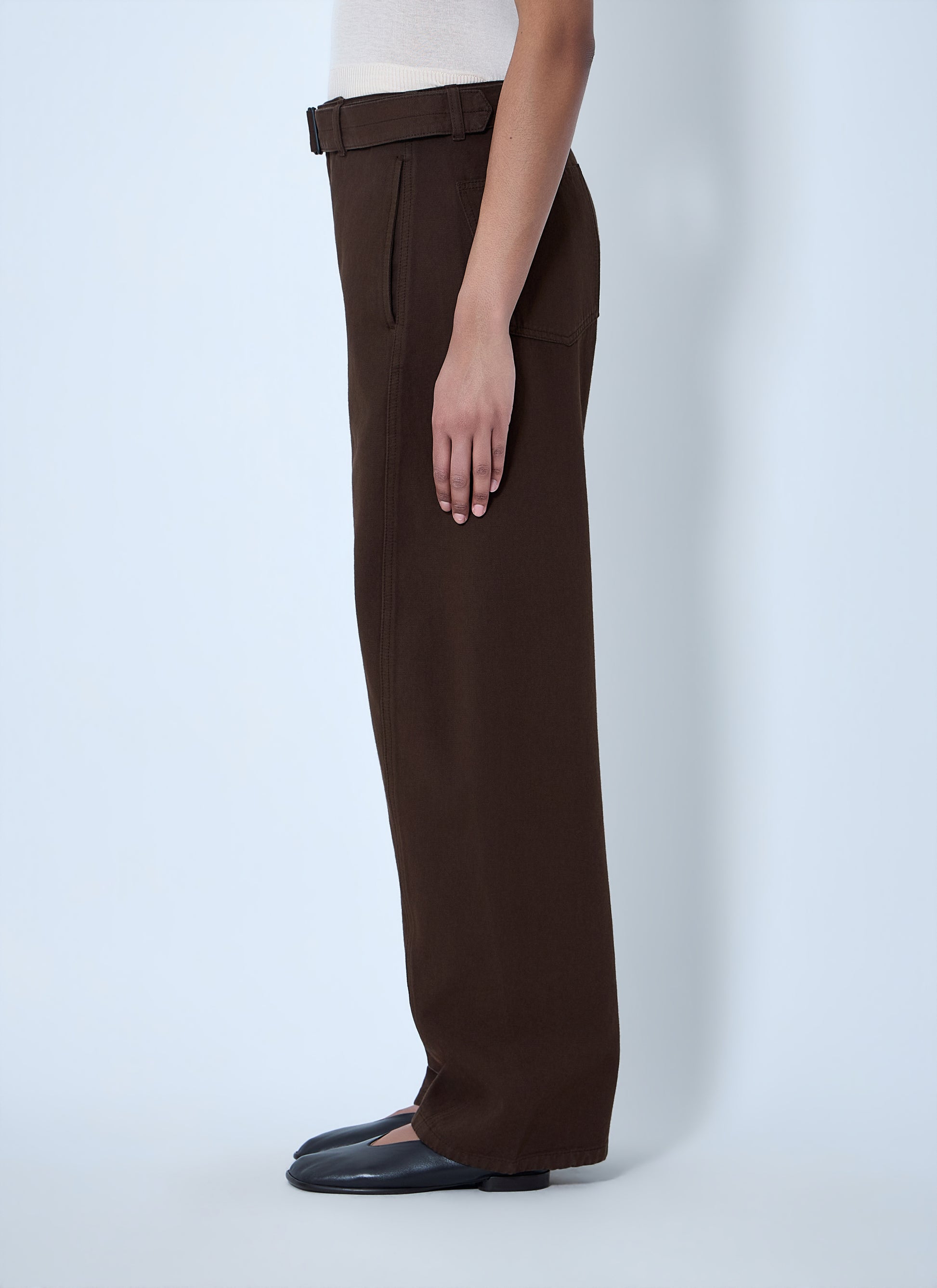 Lemaire Women Wide-Leg Tailored Trousers LEMAIRE
