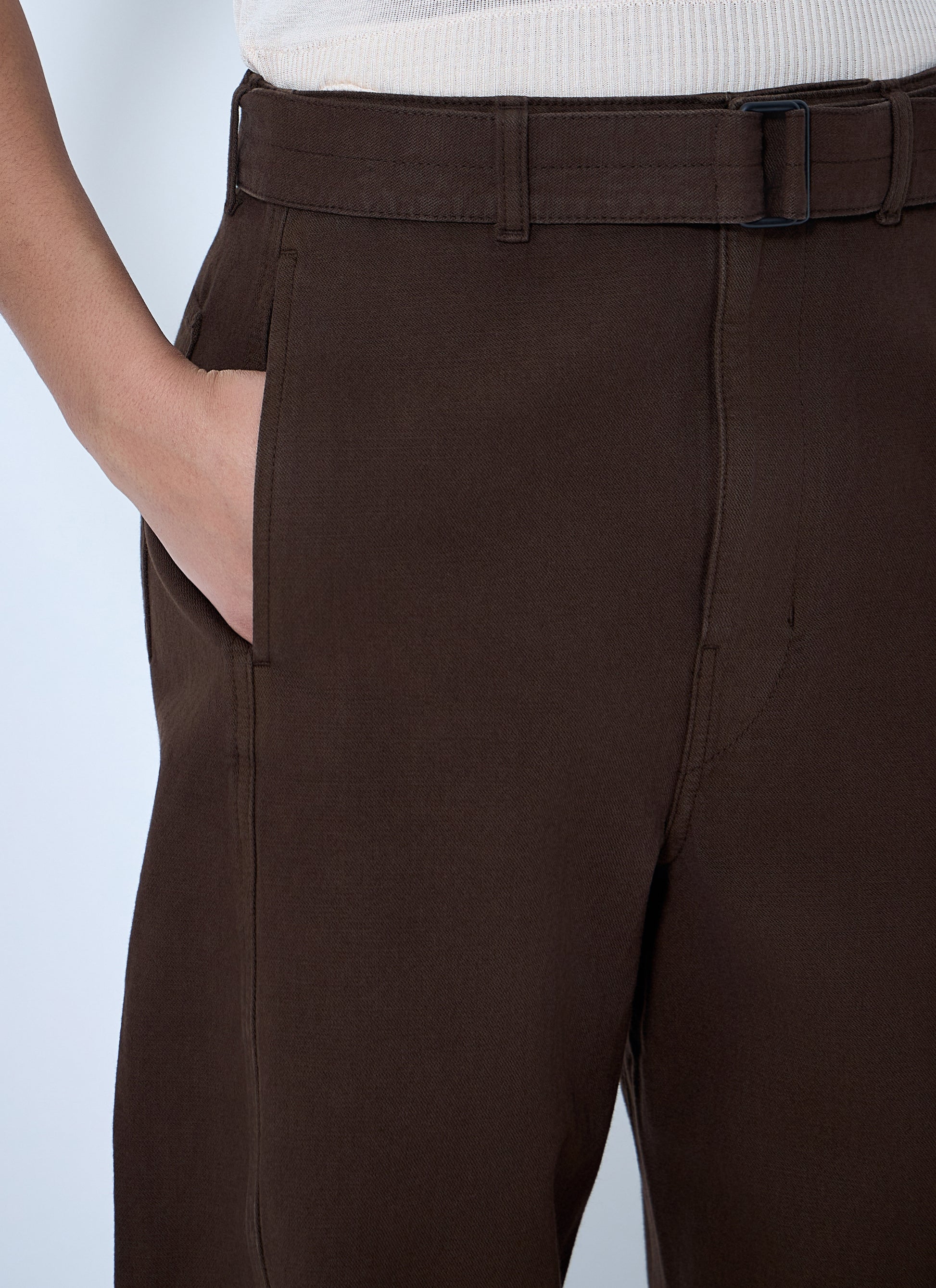 Lemaire Women Wide-Leg Tailored Trousers LEMAIRE