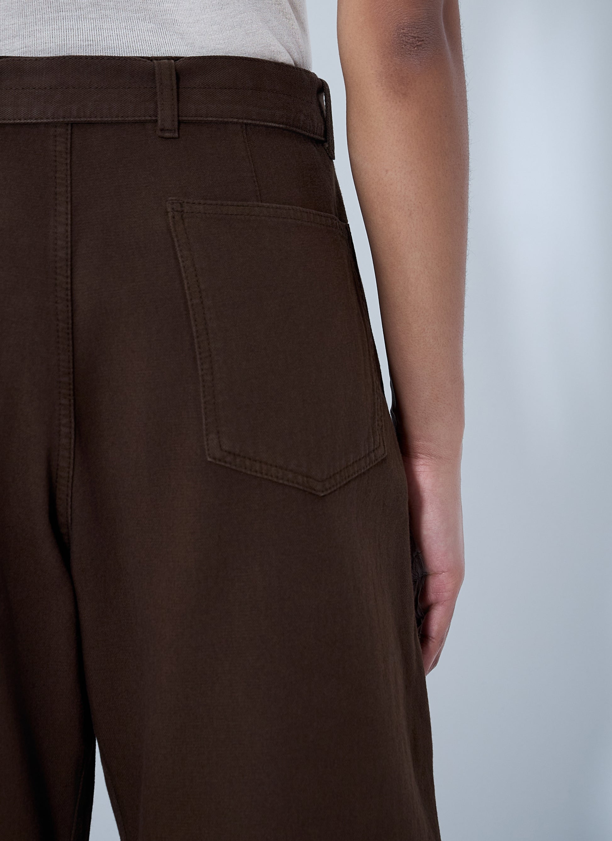 Lemaire Women Wide-Leg Tailored Trousers LEMAIRE