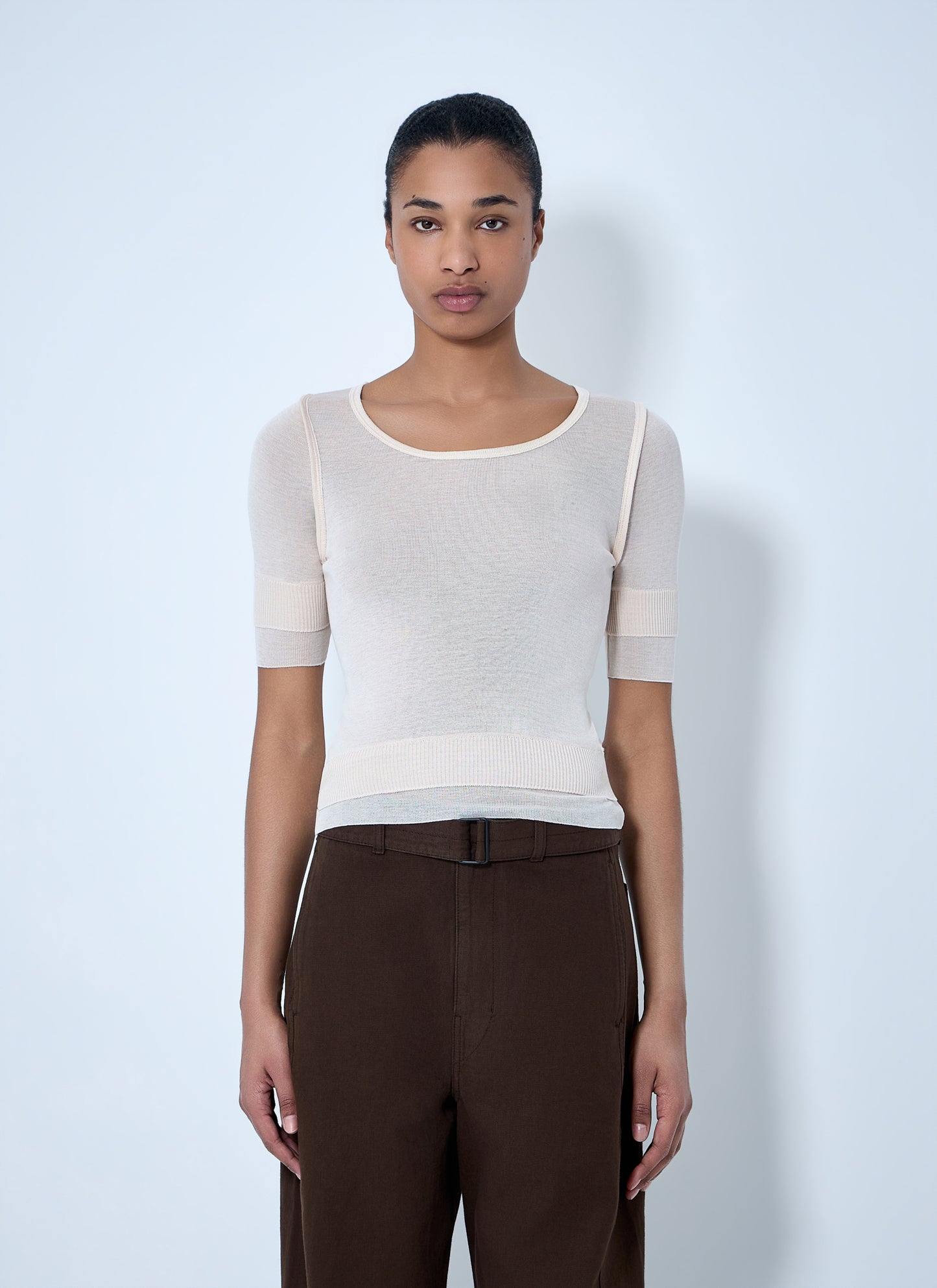 Lemaire Women Sheer Knit Top LEMAIRE