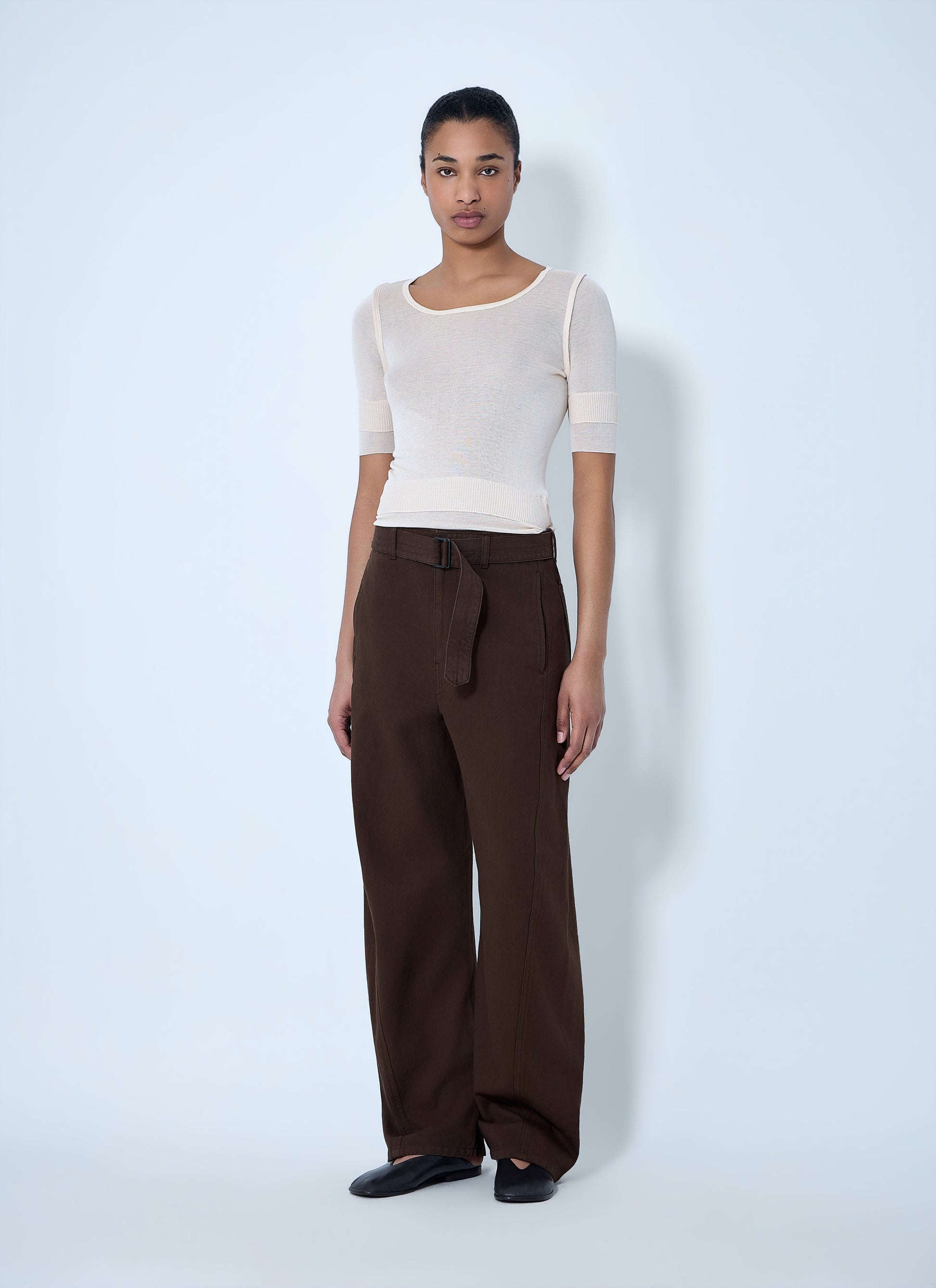 Lemaire Women Sheer Knit Top LEMAIRE