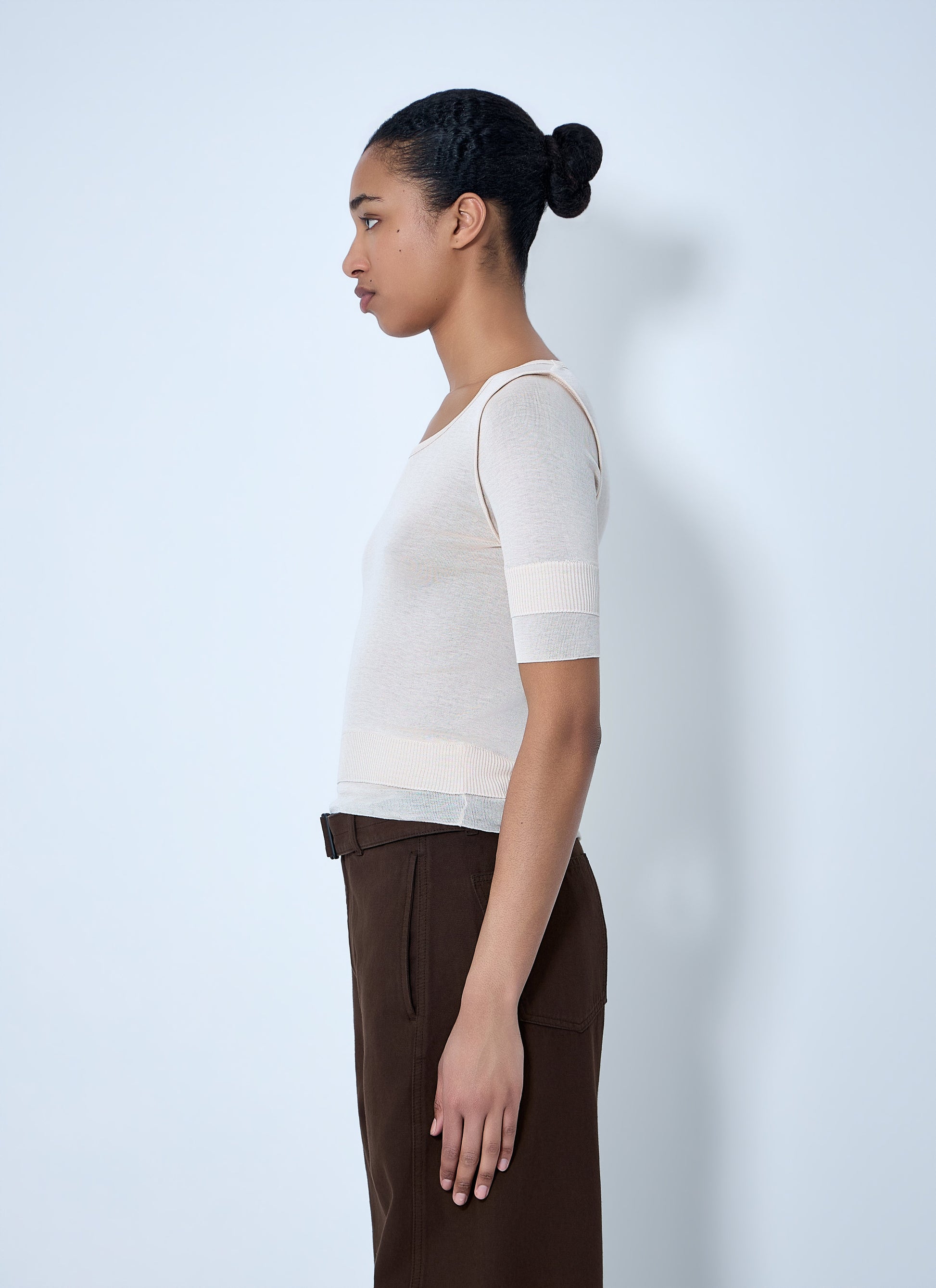 Lemaire Women Sheer Knit Top LEMAIRE