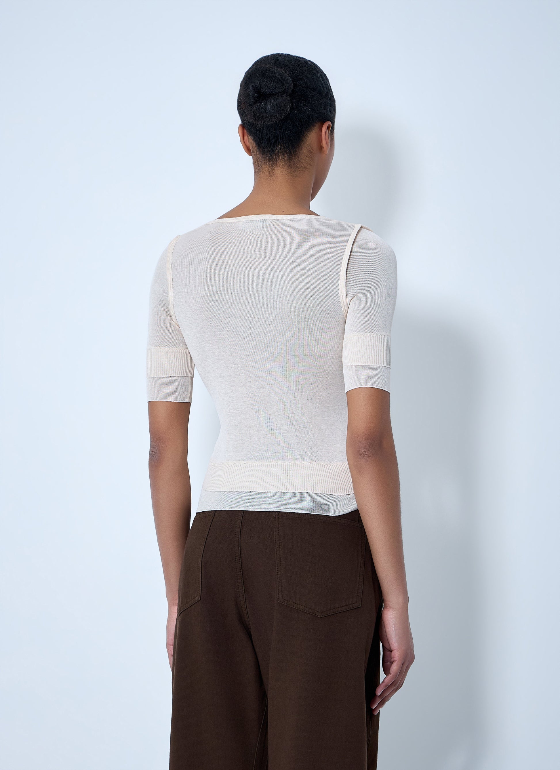 Lemaire Women Sheer Knit Top LEMAIRE