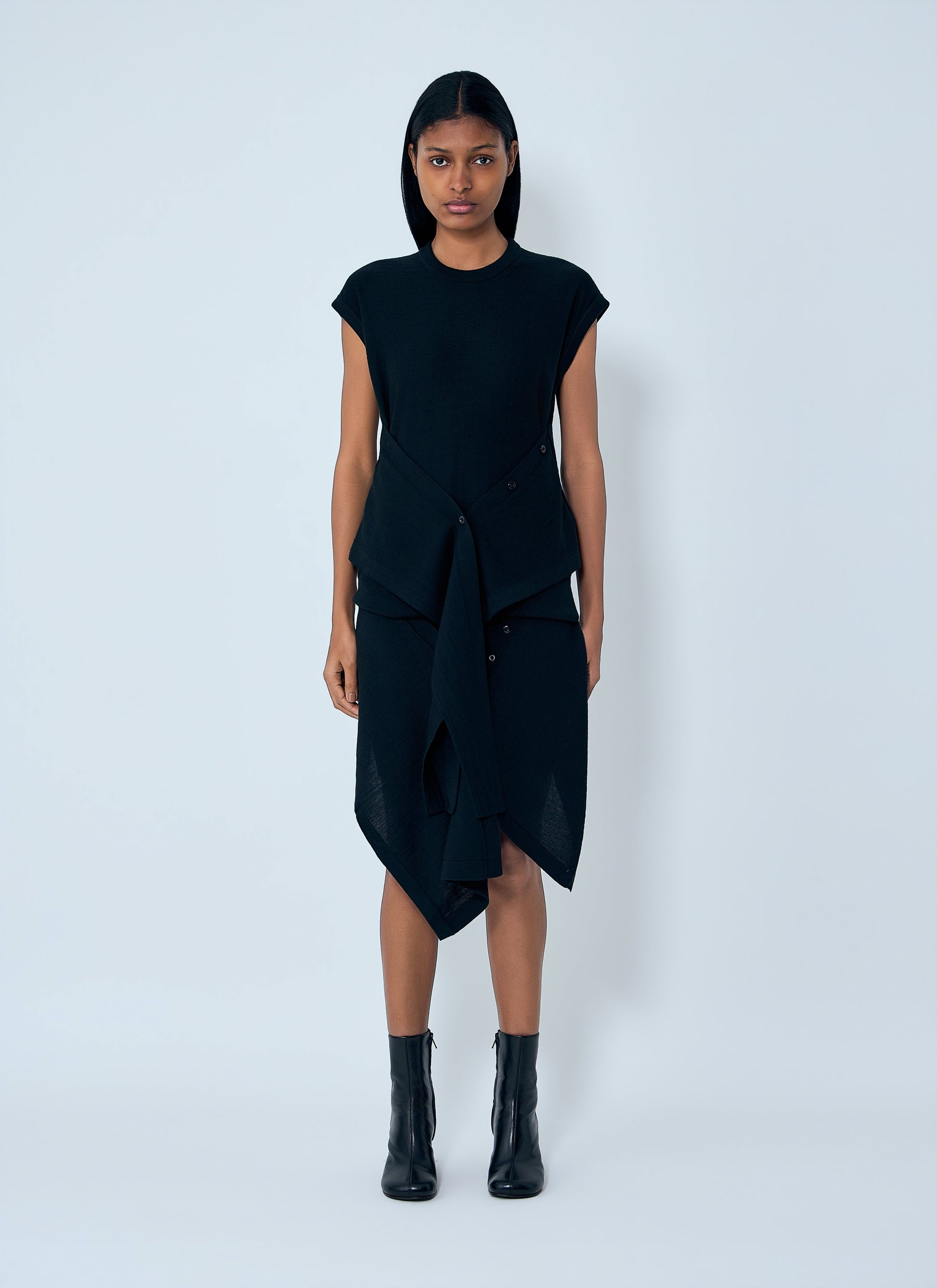 Lemaire Women Sleeveless Buttoned Top LEMAIRE