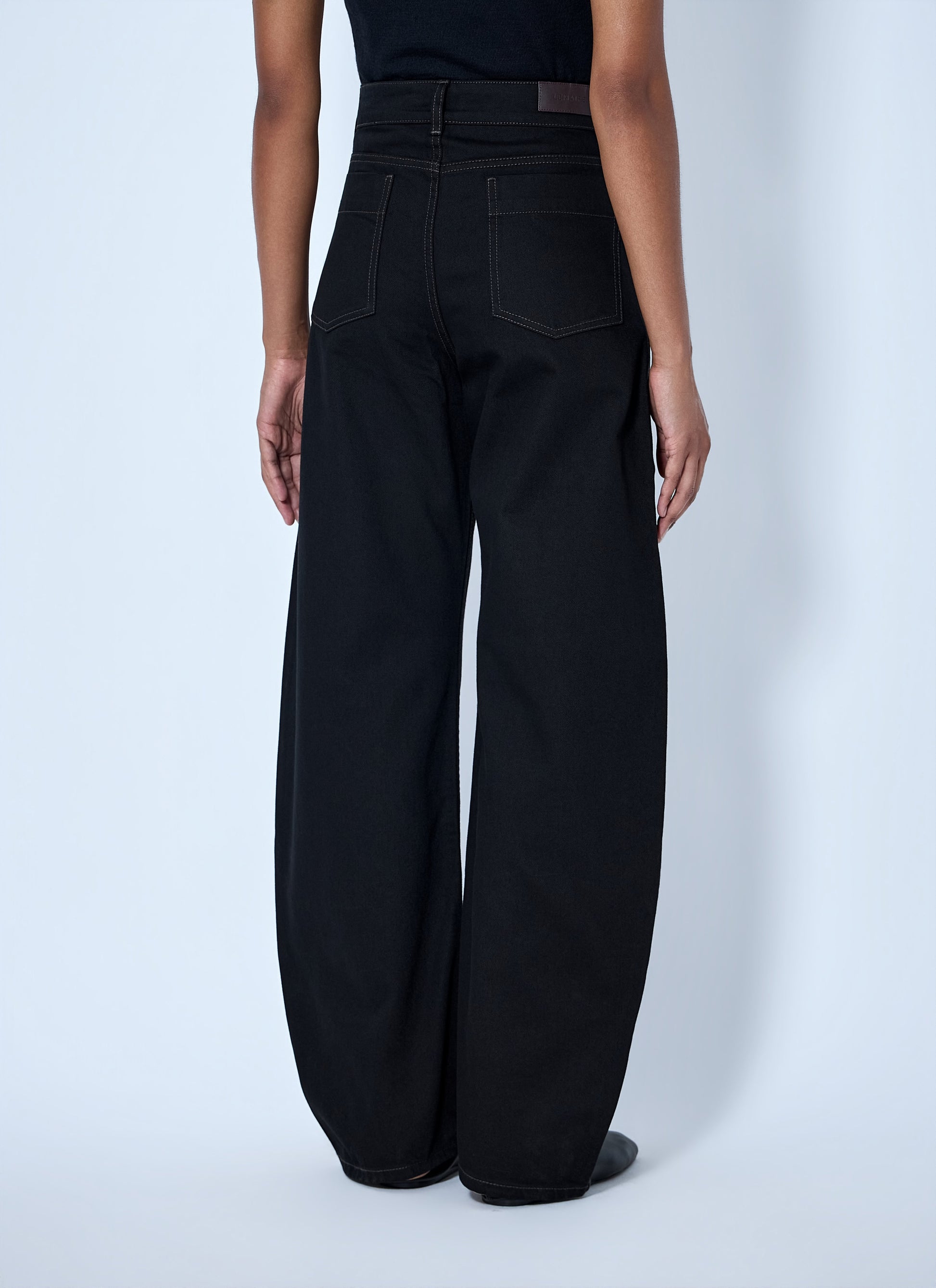 Lemaire Women High Waisted Curved Pants LEMAIRE