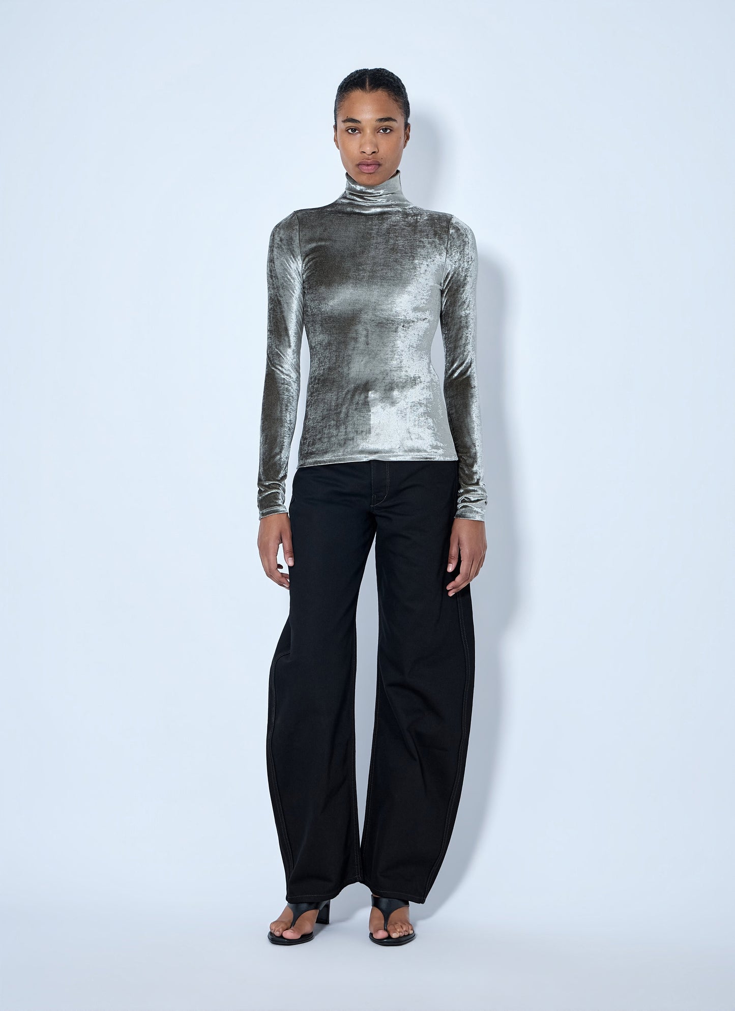 Lemaire Women Fitted High Neck Top LEMAIRE