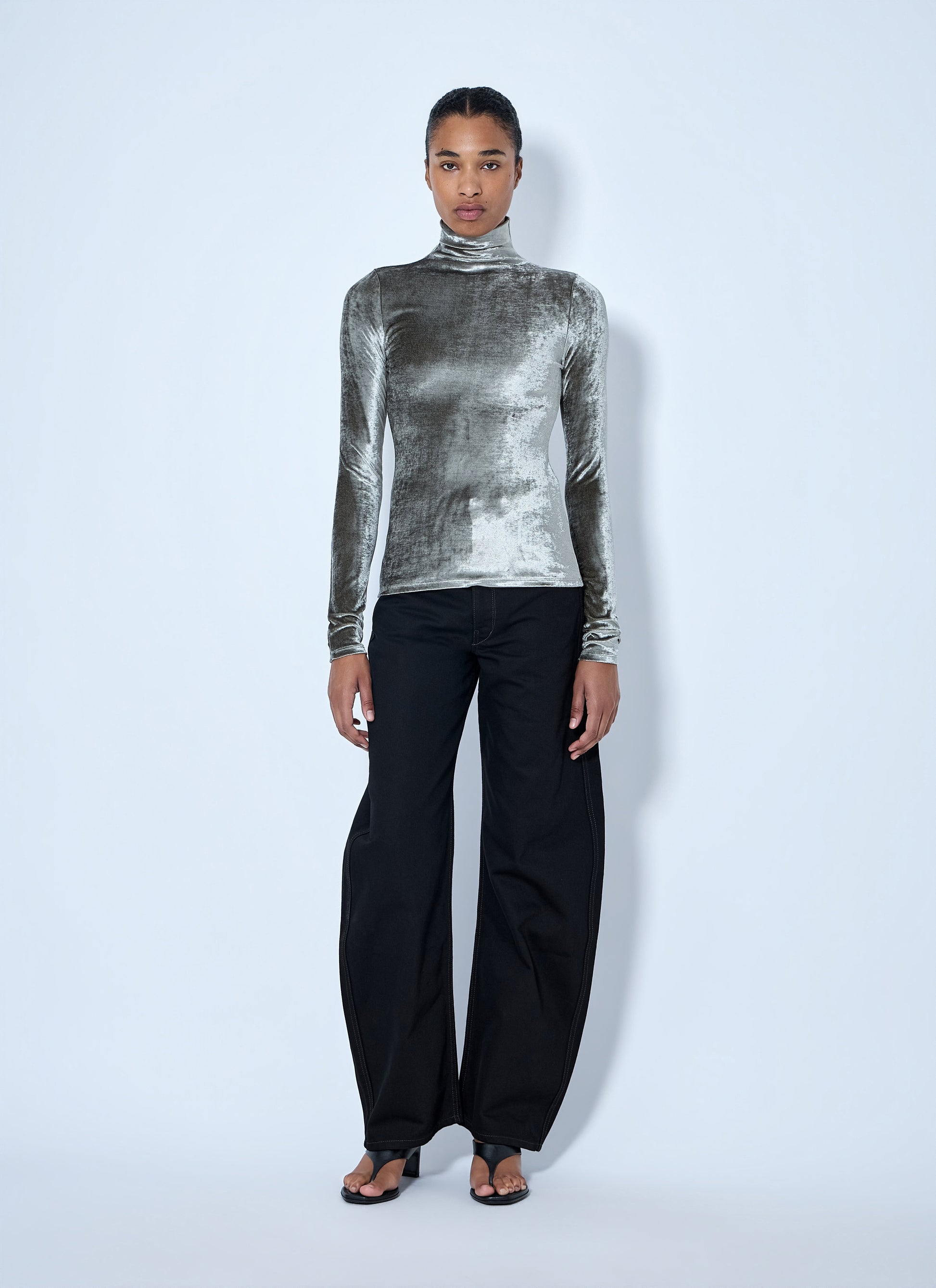 Lemaire Women Fitted High Neck Top LEMAIRE