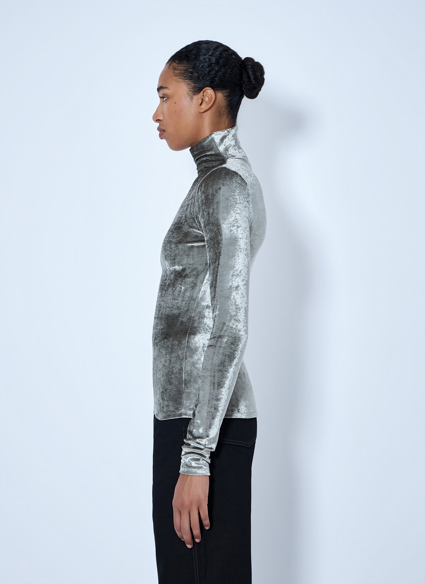 Lemaire Women Fitted High Neck Top LEMAIRE
