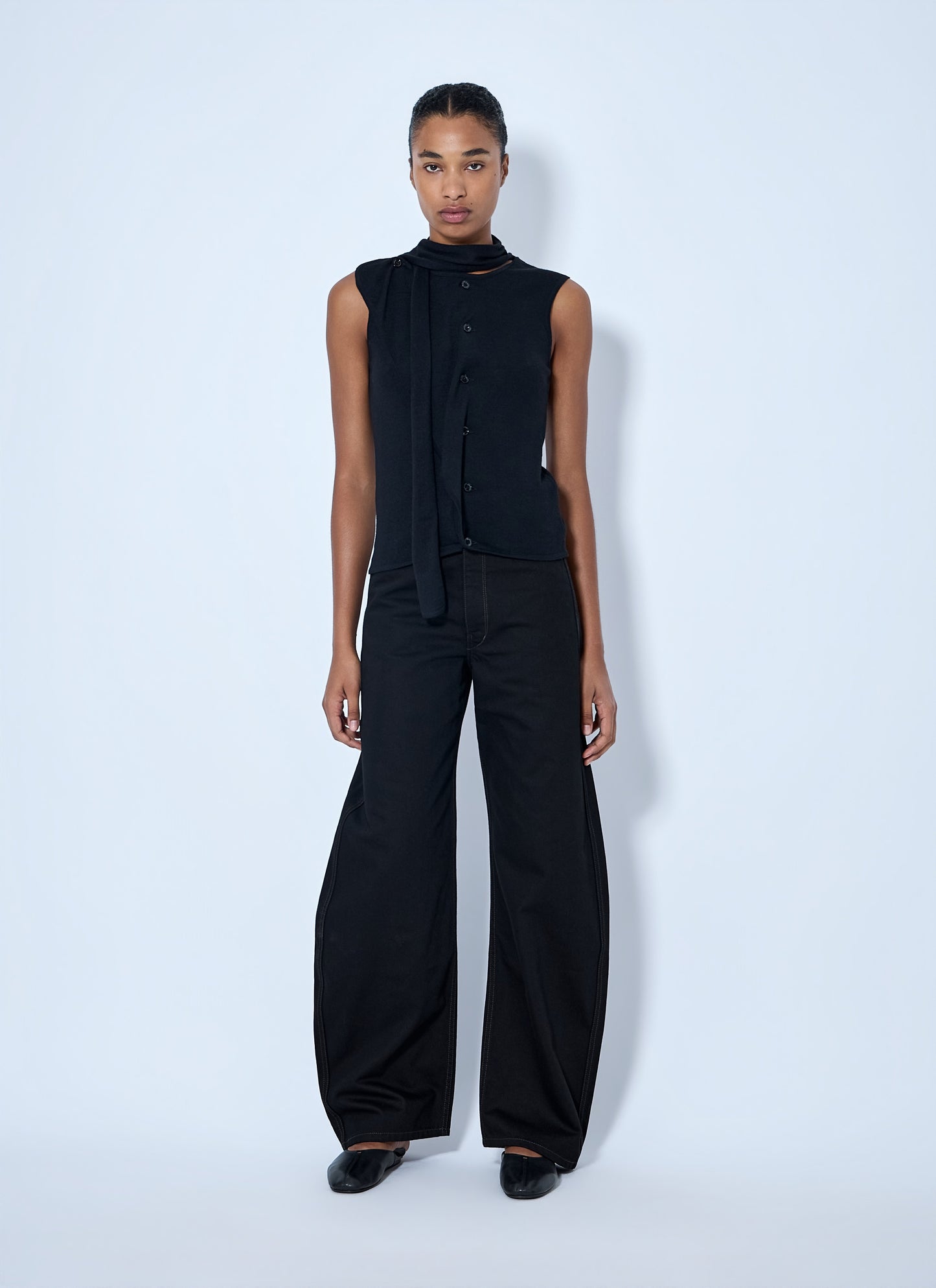 Lemaire Women Asymmetrical Vest LEMAIRE
