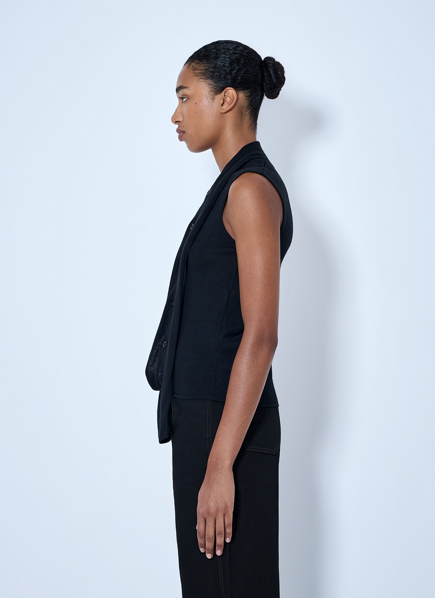 Lemaire Women Asymmetrical Vest LEMAIRE