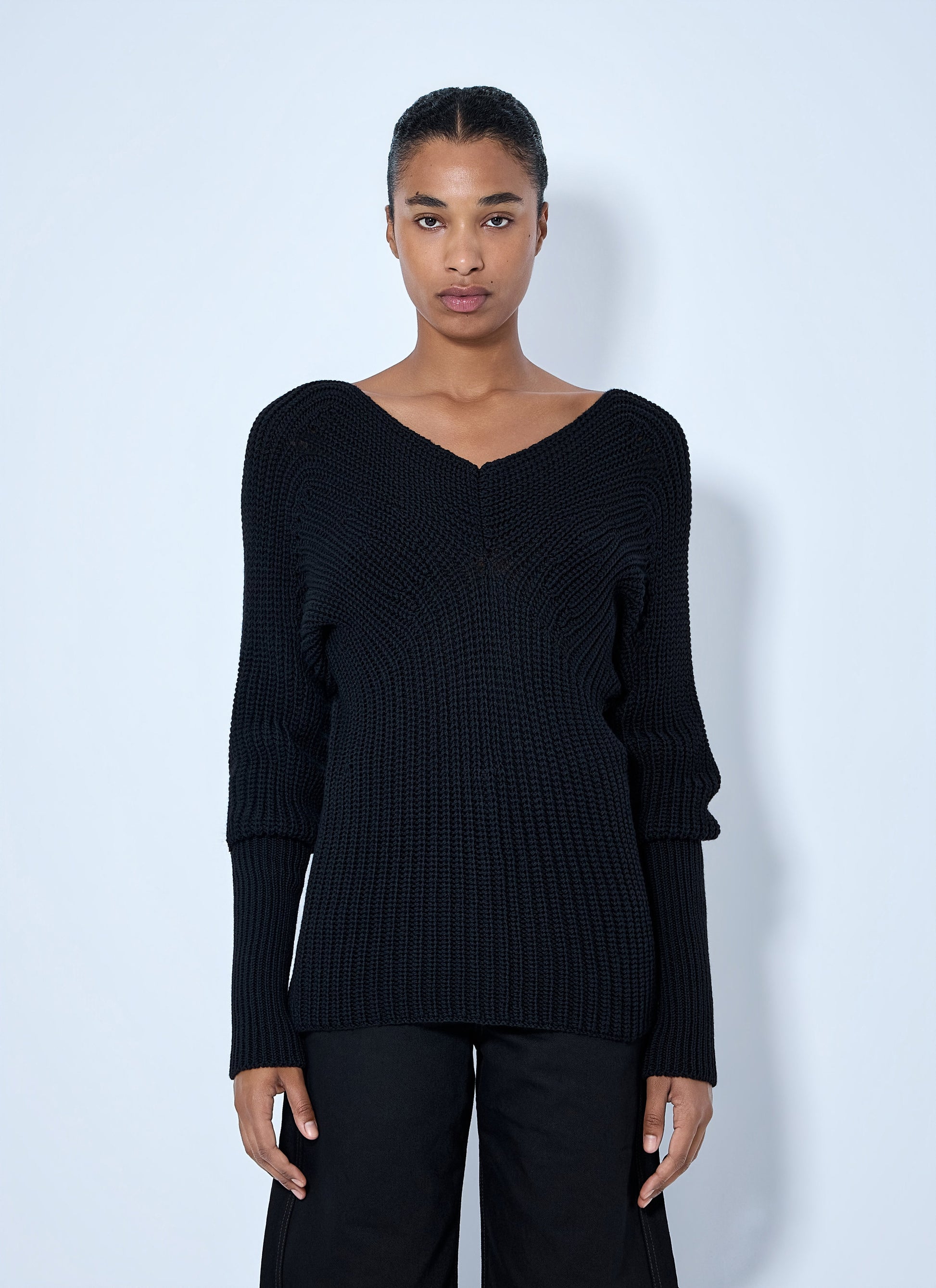 Lemaire Women Off Shoulder Jumper LEMAIRE