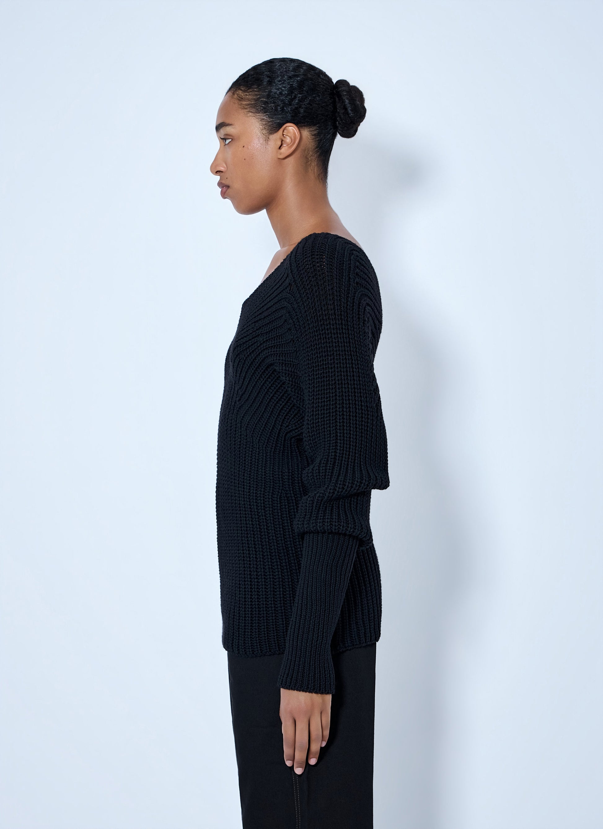 Lemaire Women Off Shoulder Jumper LEMAIRE