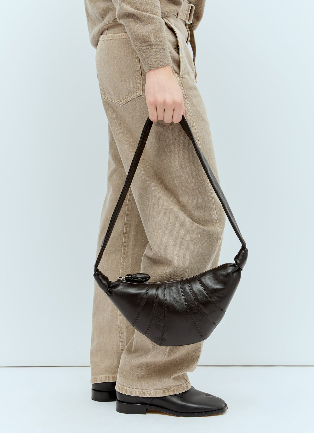 Lemaire Women Small Croissant Crossbody Bag LEMAIRE
