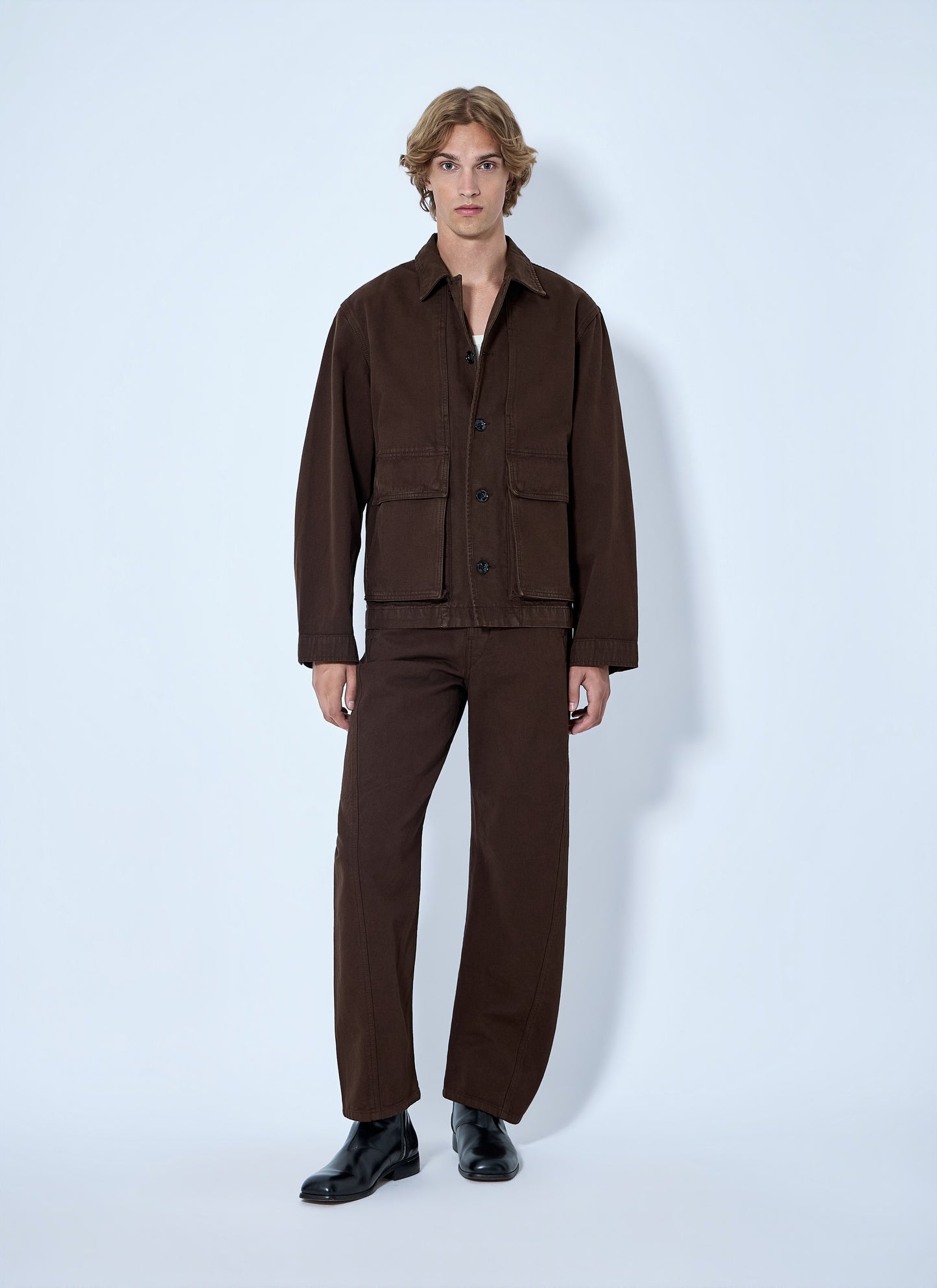 Lemaire Women Twisted Belted Pants LEMAIRE