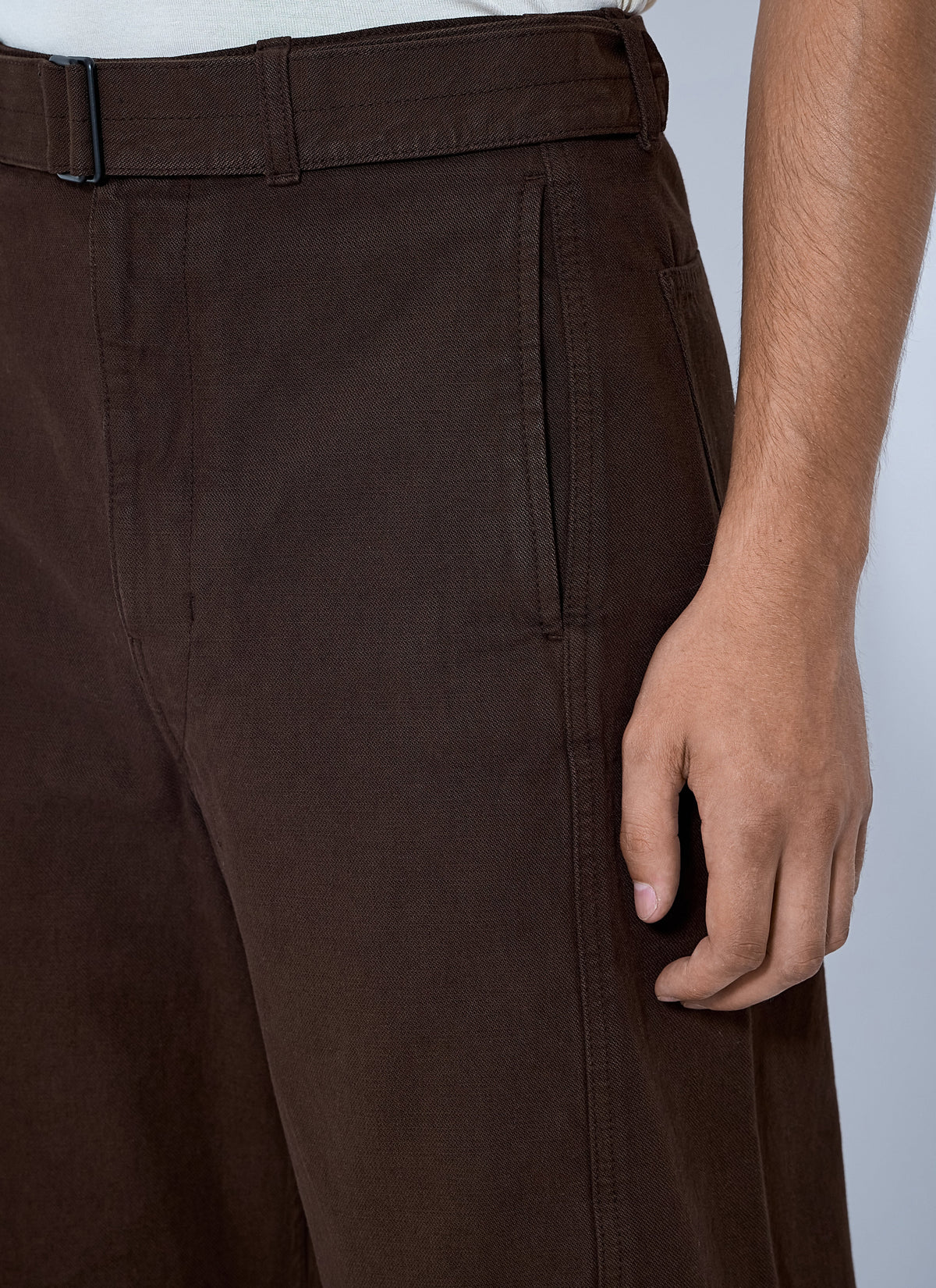 Lemaire Women Twisted Belted Pants LEMAIRE