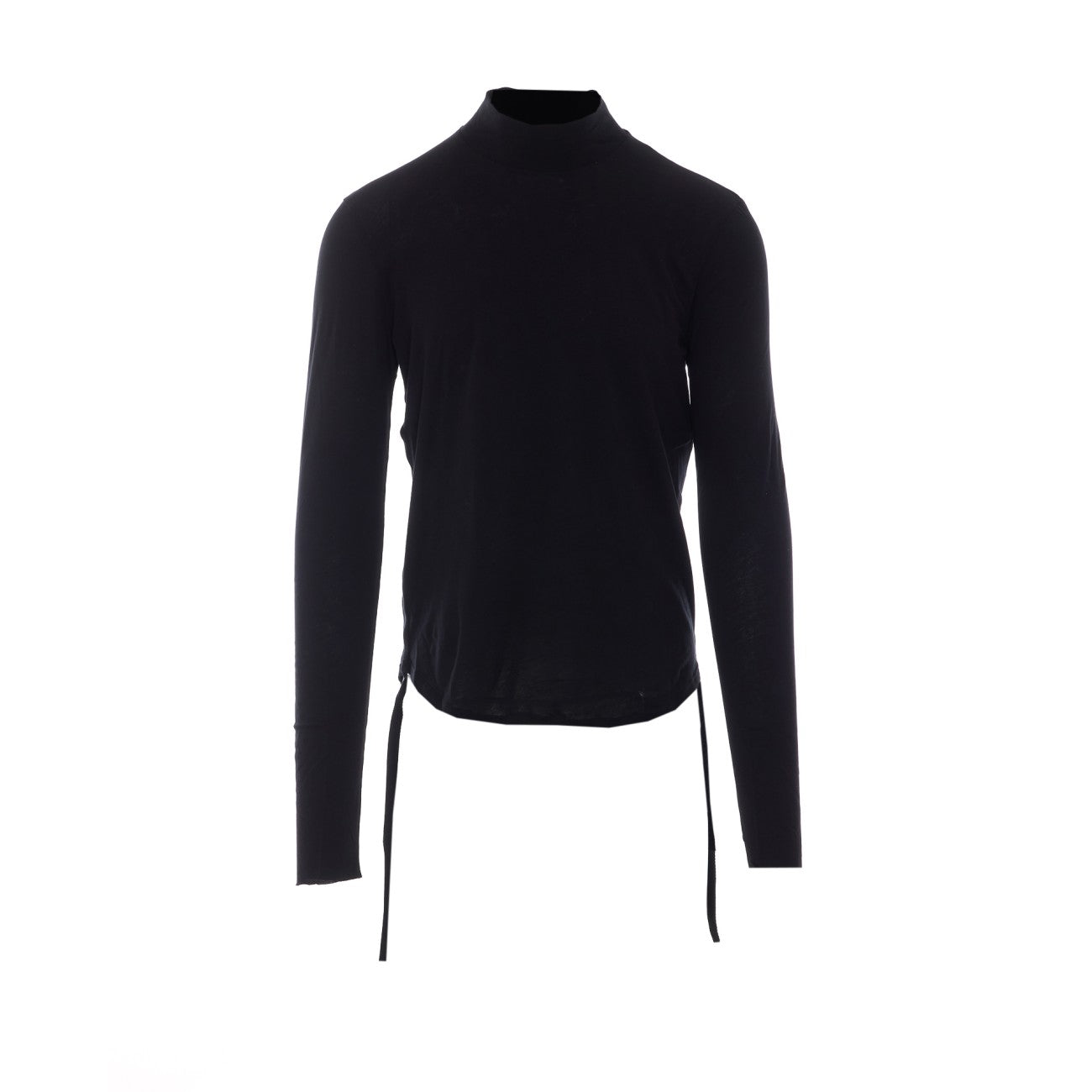 Ann Demeulemeester Men Lenart Wrinkled Long Sleeves T-Shirt ANN DEMEULEMEESTER