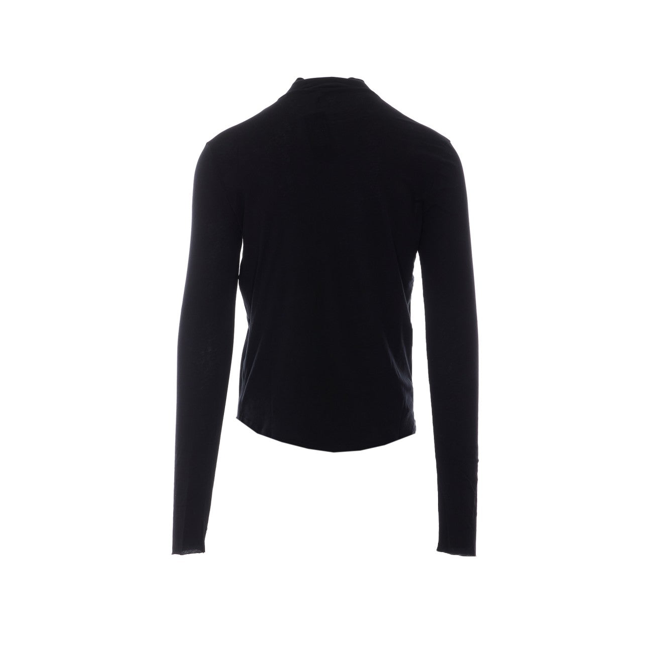 Ann Demeulemeester Men Lenart Wrinkled Long Sleeves T-Shirt ANN DEMEULEMEESTER