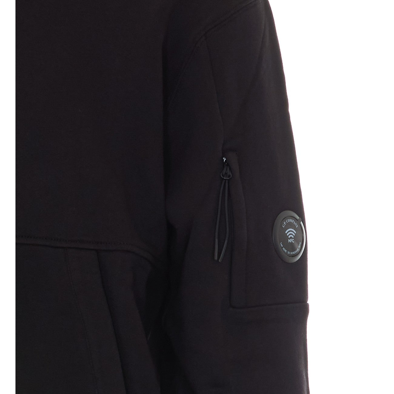 C.P. Company Men Lens Diagonal Raised Fleece Hoodie C.P. COMPANY