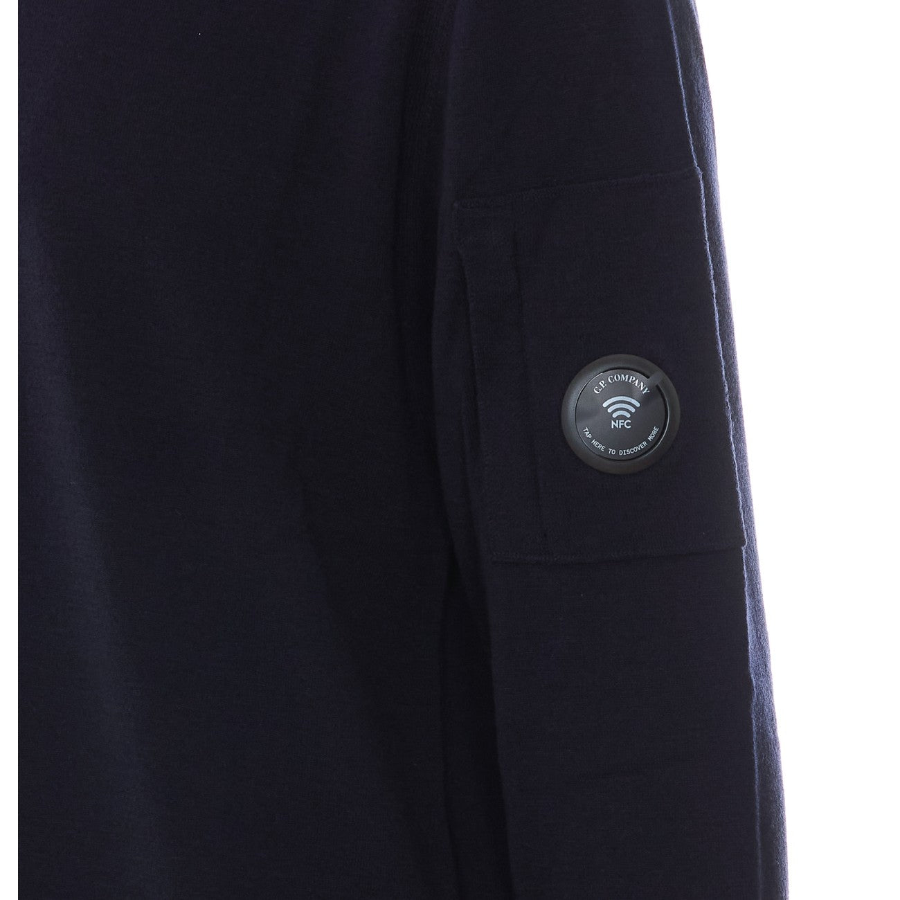 C.P. Company Men Lens Extrafine Merino Wool Sweater C.P. COMPANY