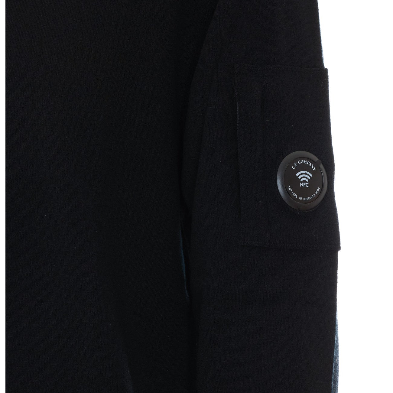C.P. Company Men Lens Extrafine Merino Wool Sweater C.P. COMPANY