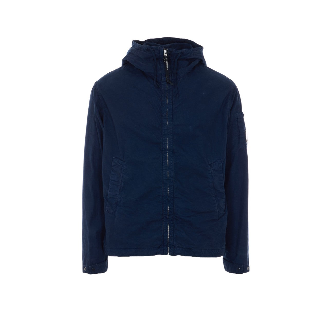 C.P. Company Men Lens Logo Micro-Reps Hooded Jacket C.P. COMPANY