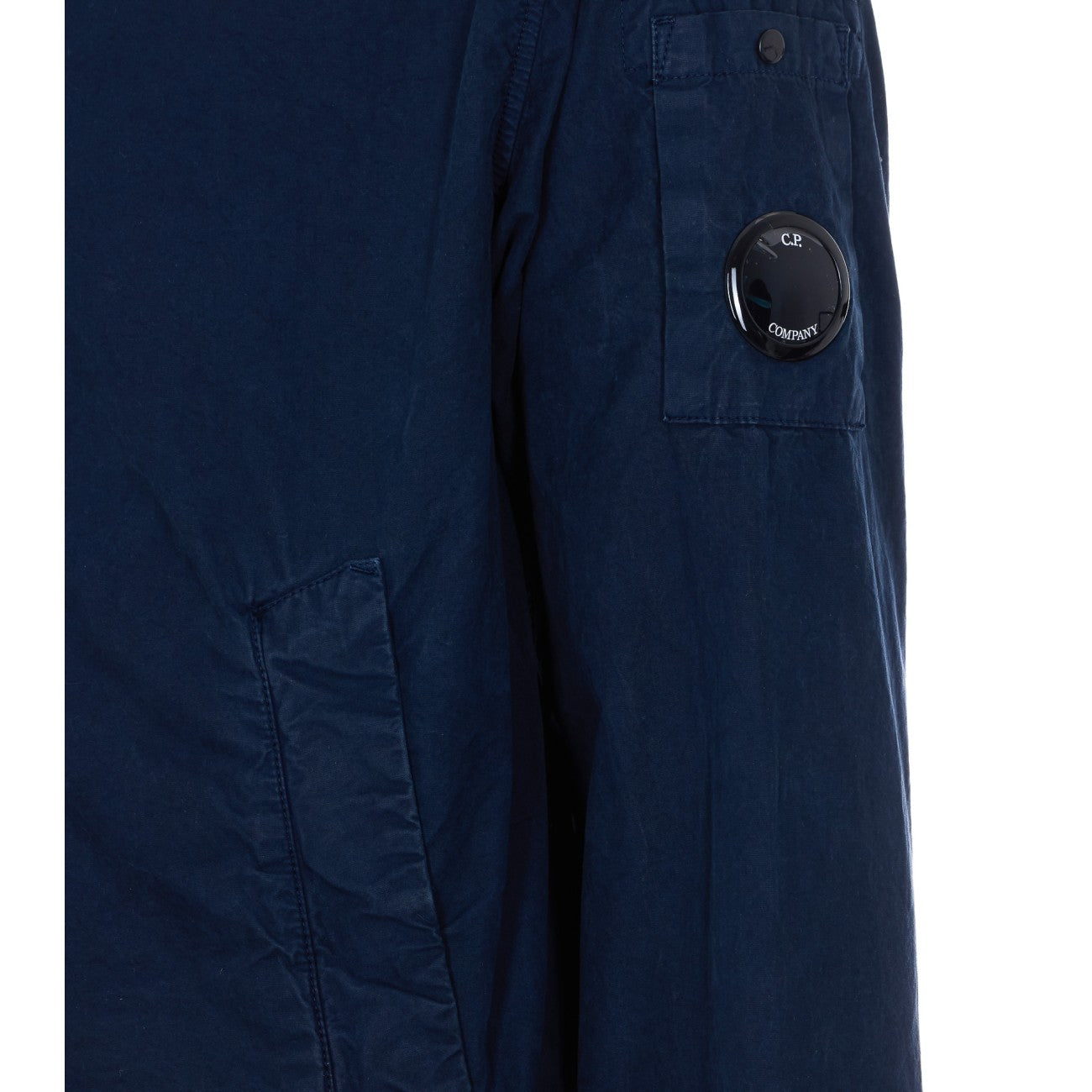 C.P. Company Men Lens Logo Micro-Reps Hooded Jacket C.P. COMPANY