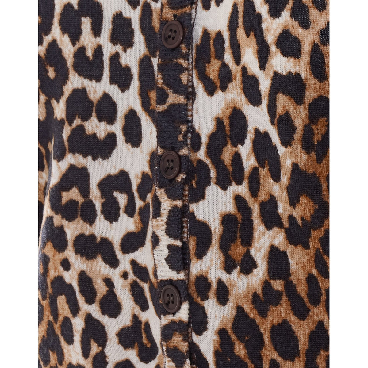Ganni Women Leo Print Cardigan GANNI