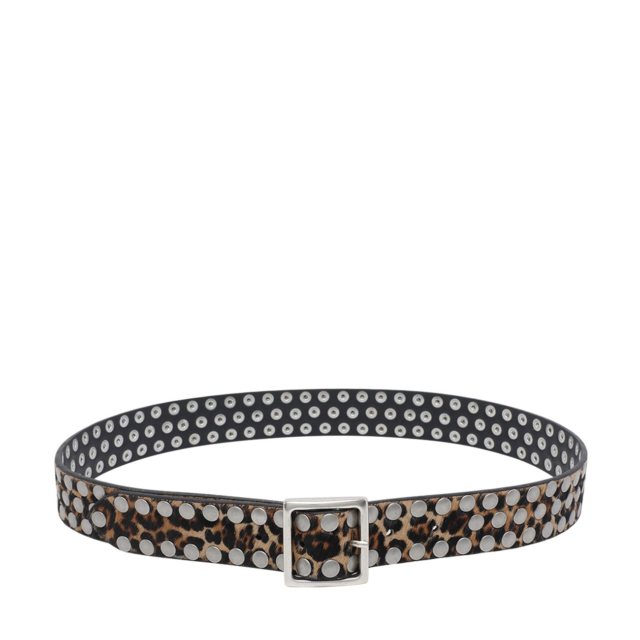 Golden Goose Women Leopard And Studs Belt GOLDEN GOOSE