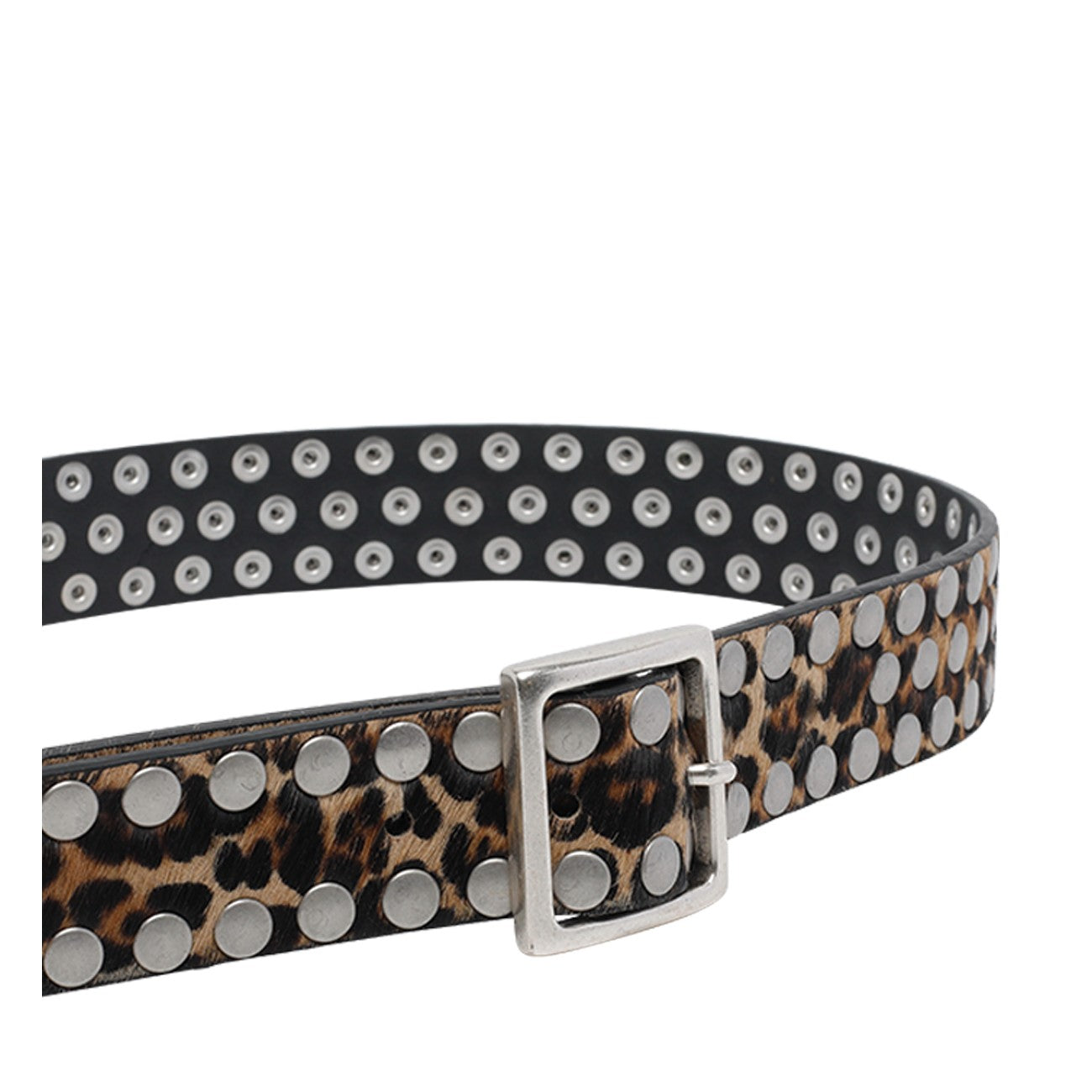Golden Goose Women Leopard And Studs Belt GOLDEN GOOSE
