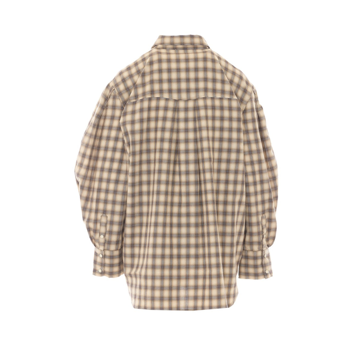 Ganni Women Light Check Shirt GANNI
