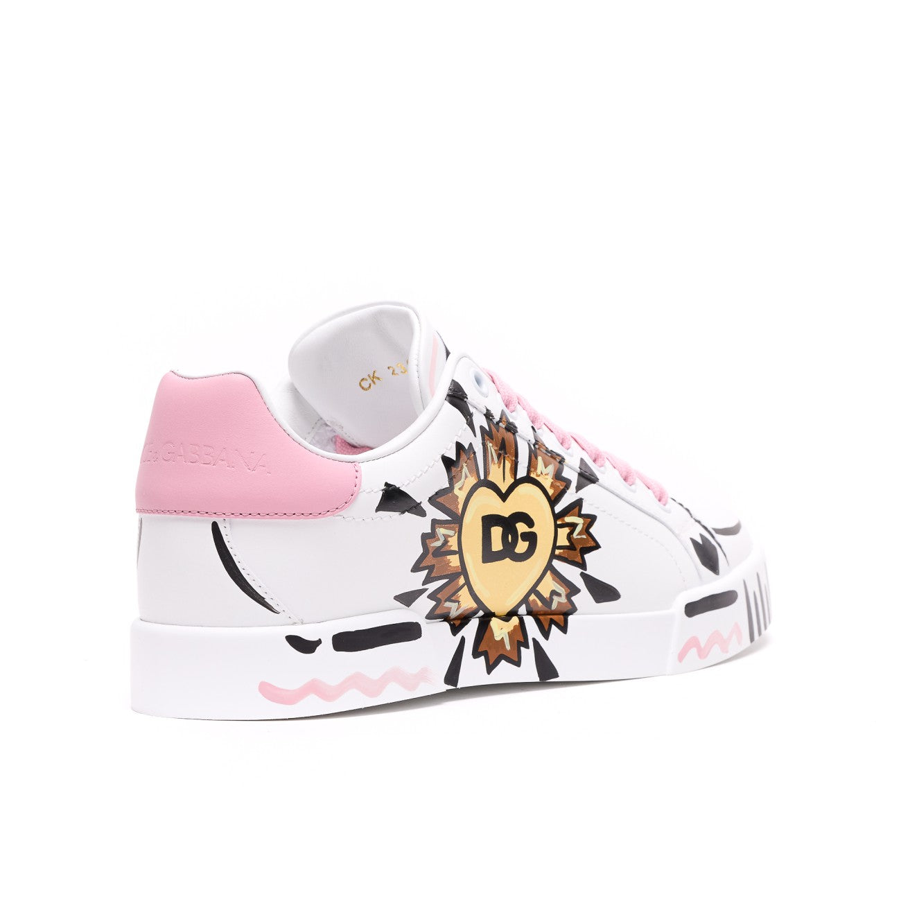 Dolce&Gabbana Women Light Strobel Portofino Sneakers DOLCE & GABBANA