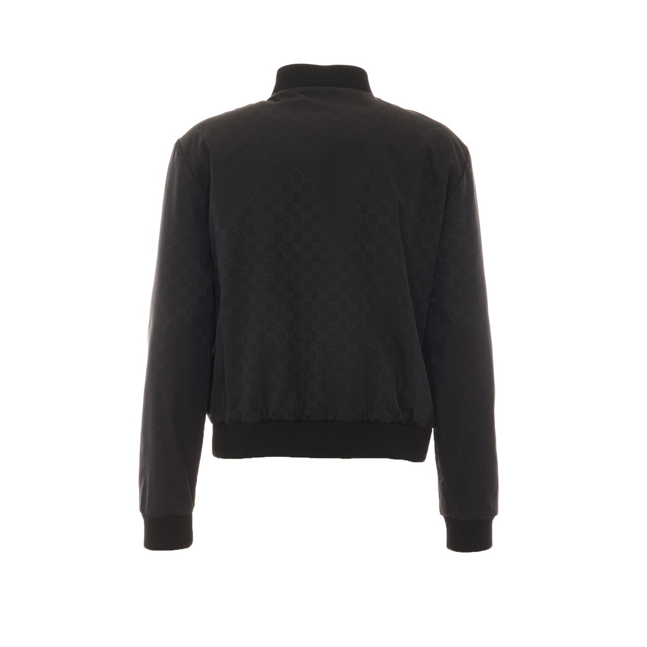Gucci Men Lightweight Silk Faille Reversible Zipper Jacket GUCCI