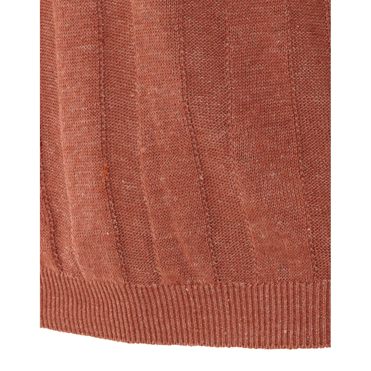 Brunello Cucinelli Men Linen And Cotton Polo BRUNELLO CUCINELLI