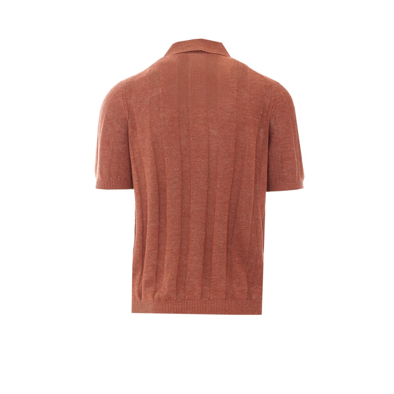 Brunello Cucinelli Men Linen And Cotton Polo BRUNELLO CUCINELLI