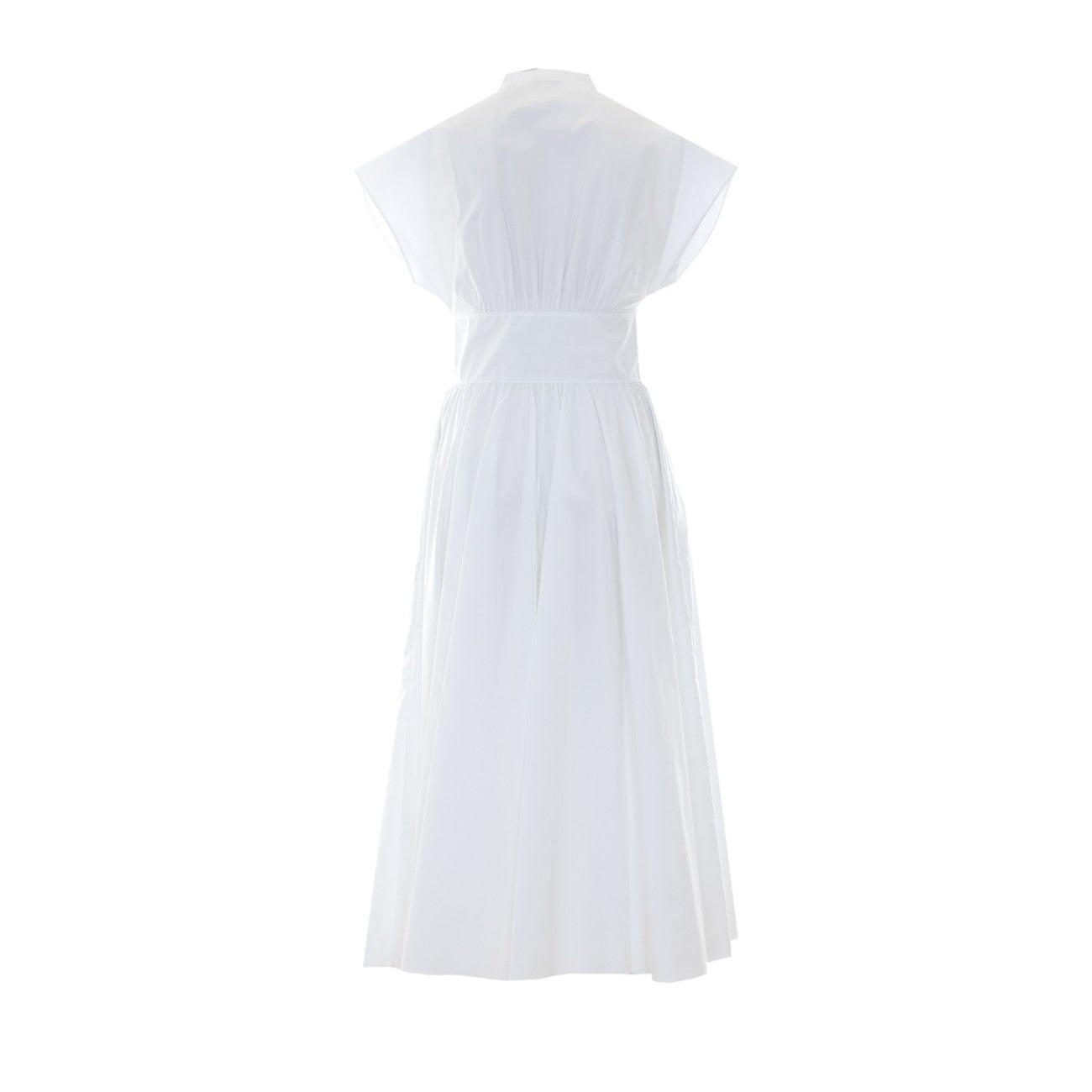 Alaia Women Linen Blend Belt Dress